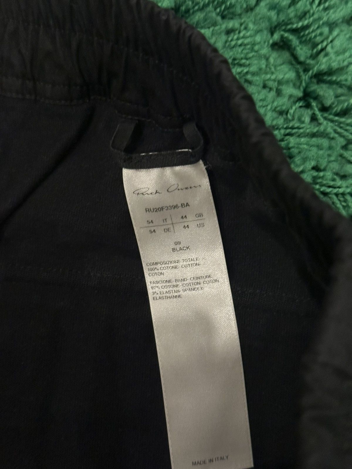 Rick Owens RICK OWENS jogger pants RU20F3396-BA 54IT Size US 38 / EU 54 - 5 Thumbnail