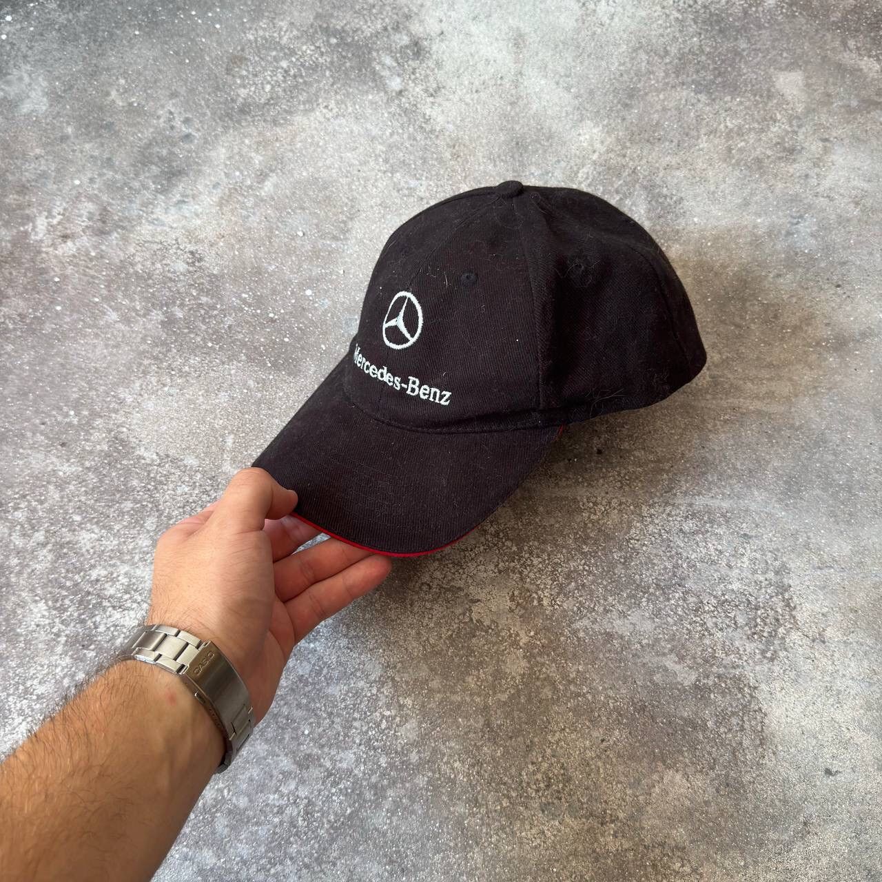Mercedes-Benz × Vintage Mercedes Benz Vintage Racing Cap Size ONE SIZE - 4 Thumbnail