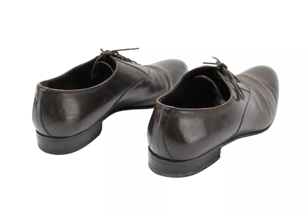 Giorgio Armani GIORGIO ARMANI Shoes Men's EU 42 Rigid Leather Almond Toe Size US 9 / EU 42 - 7 Thumbnail