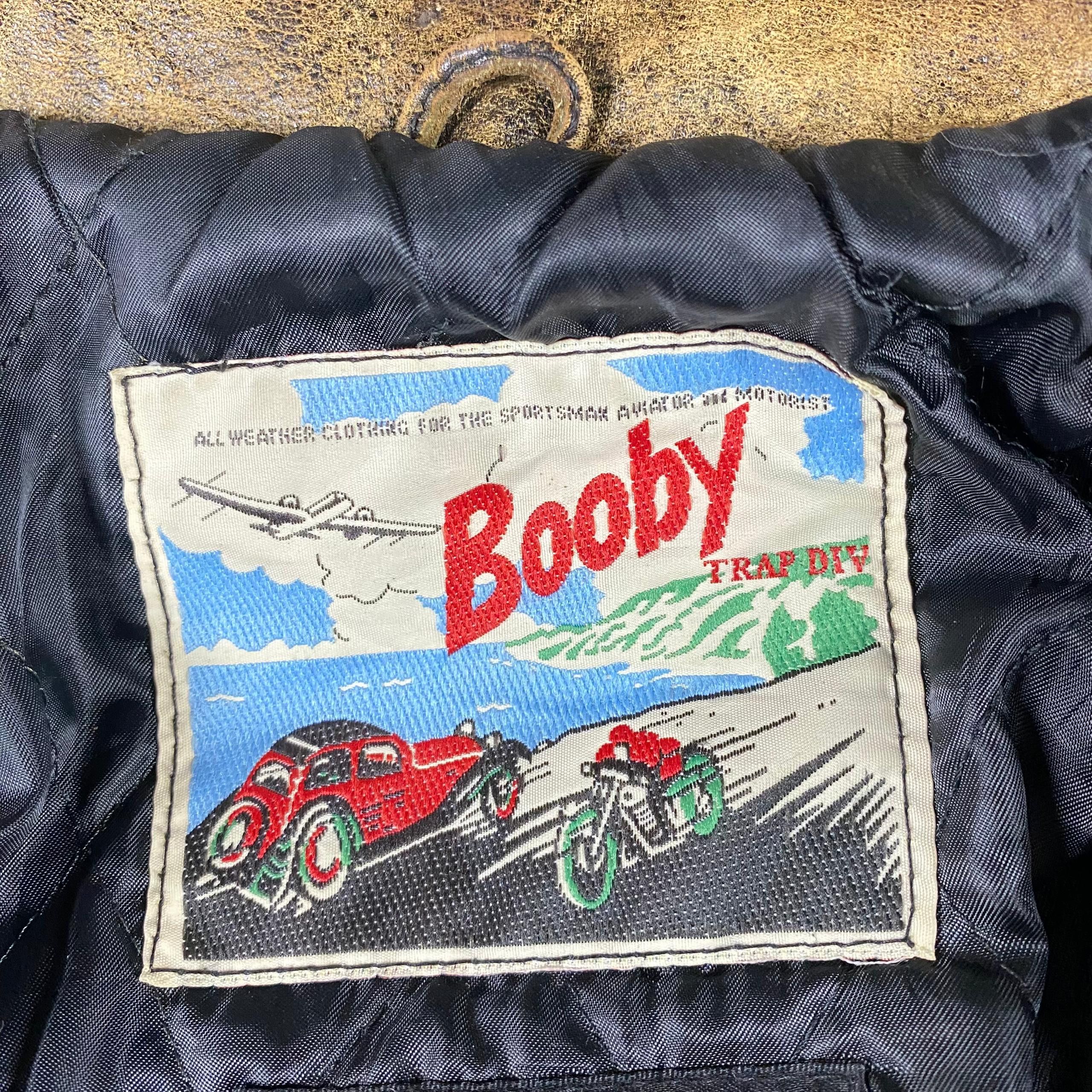 Japanese Brand Vintage 90s Booby Motorcycles Racing Leather Jacket Size US M / EU 48-50 / 2 - 9 Thumbnail