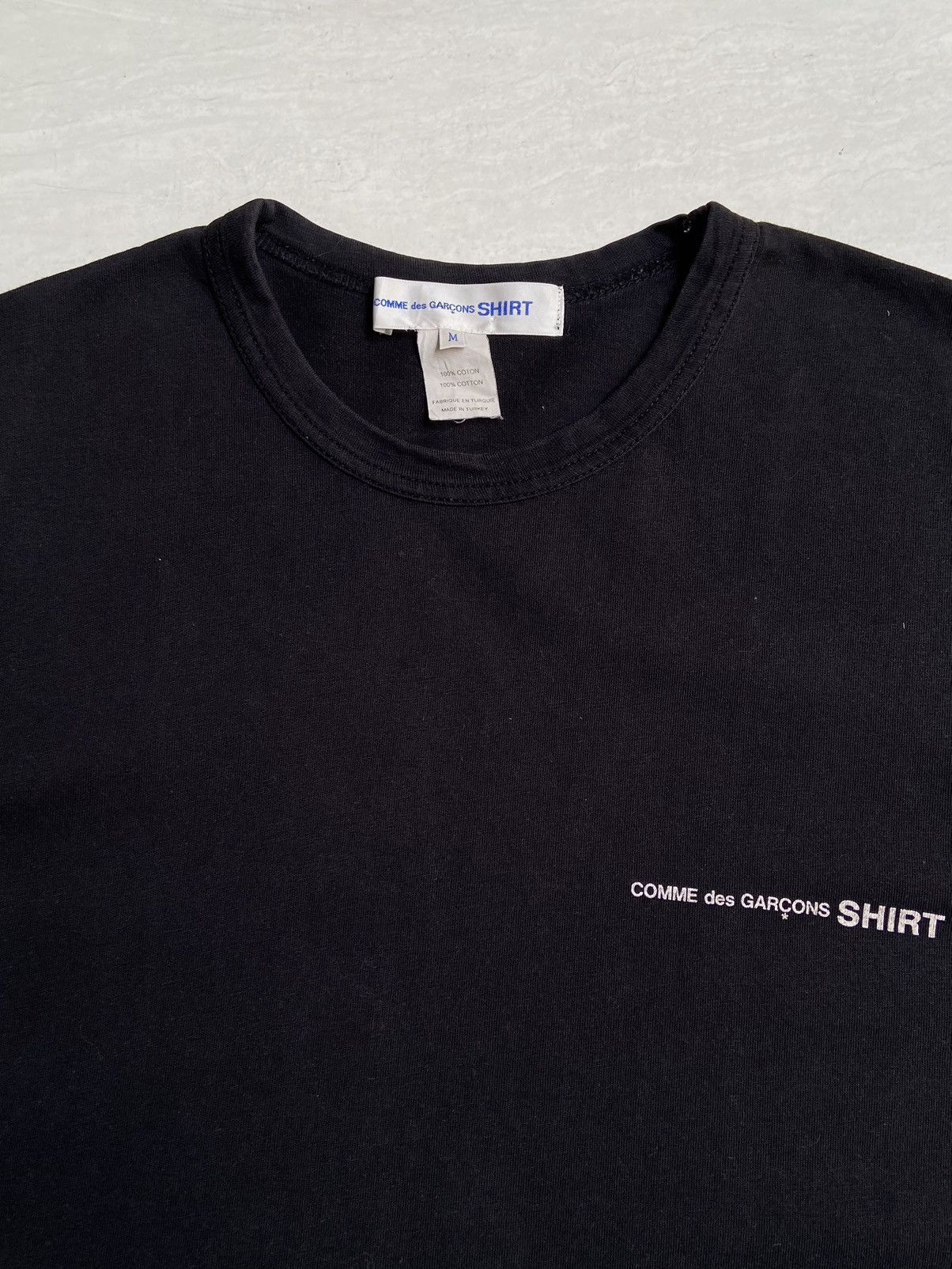 Comme des Garcons SHIRT COMME DES GARCONS SHIRT Black T-shirt Size US S / EU 44-46 / 1 - 9 Thumbnail