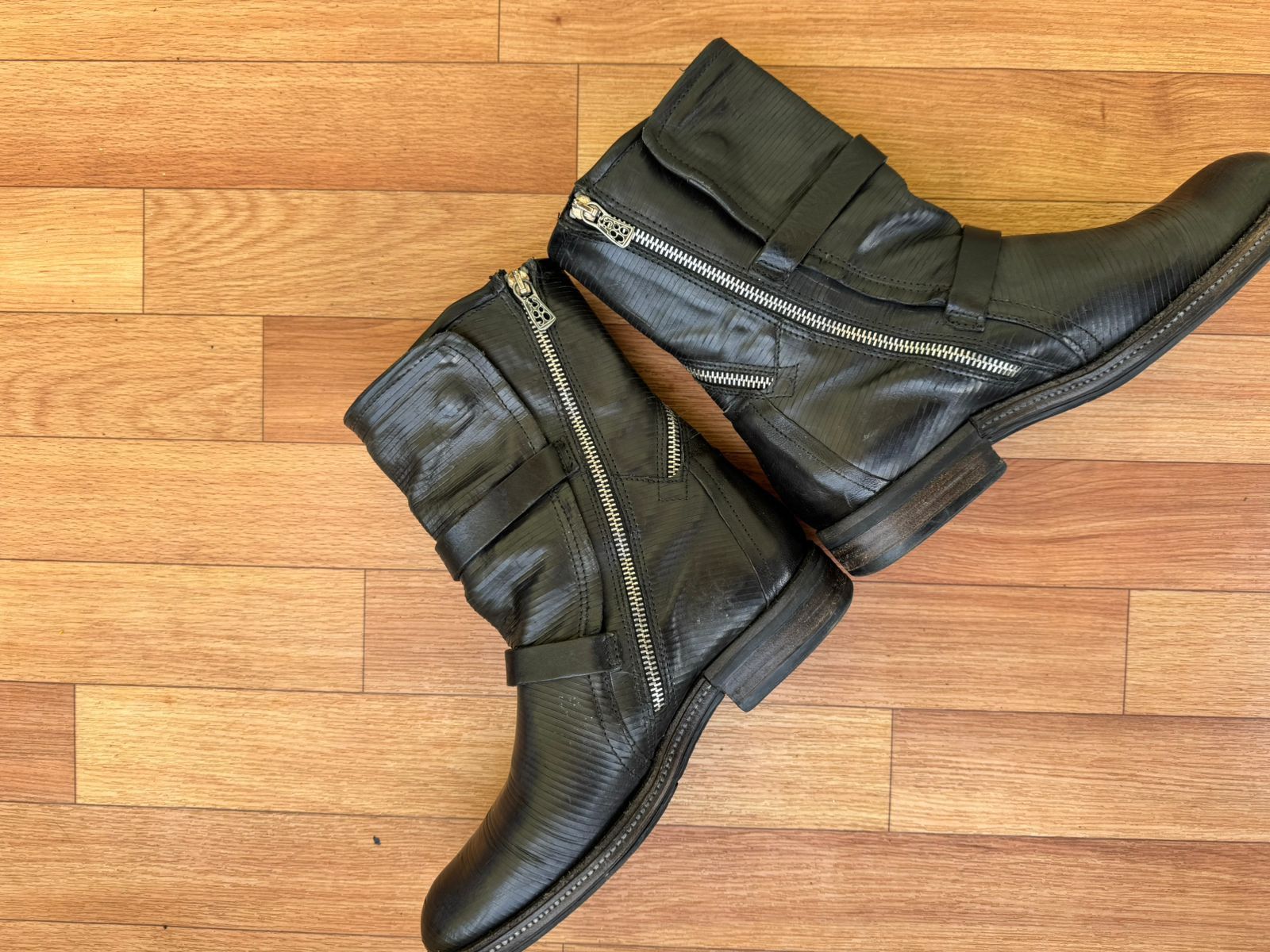 A.S.98 A.S 98 Rare Boots Buckle Strap Size US 7 / EU 40 - 9 Thumbnail