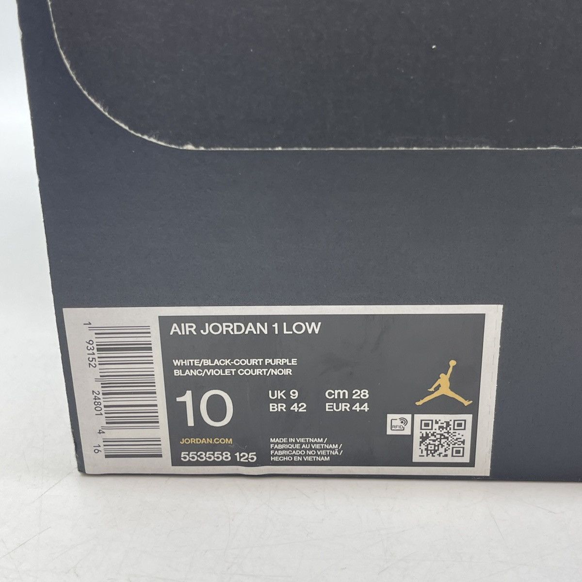 Jordan Brand Air Jordan 1 low court purple Size US 10 / EU 43 - 9 Thumbnail