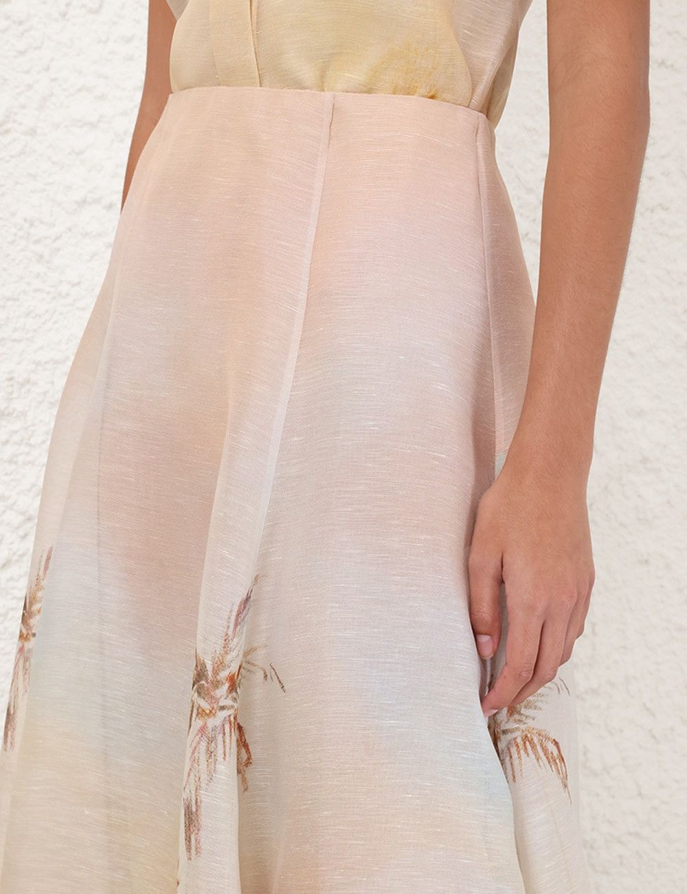 Zimmermann oc11z0226 Illuminate Maxi Skirt In Multicolor Size 26" / US 2 / IT 38 - 5 Thumbnail