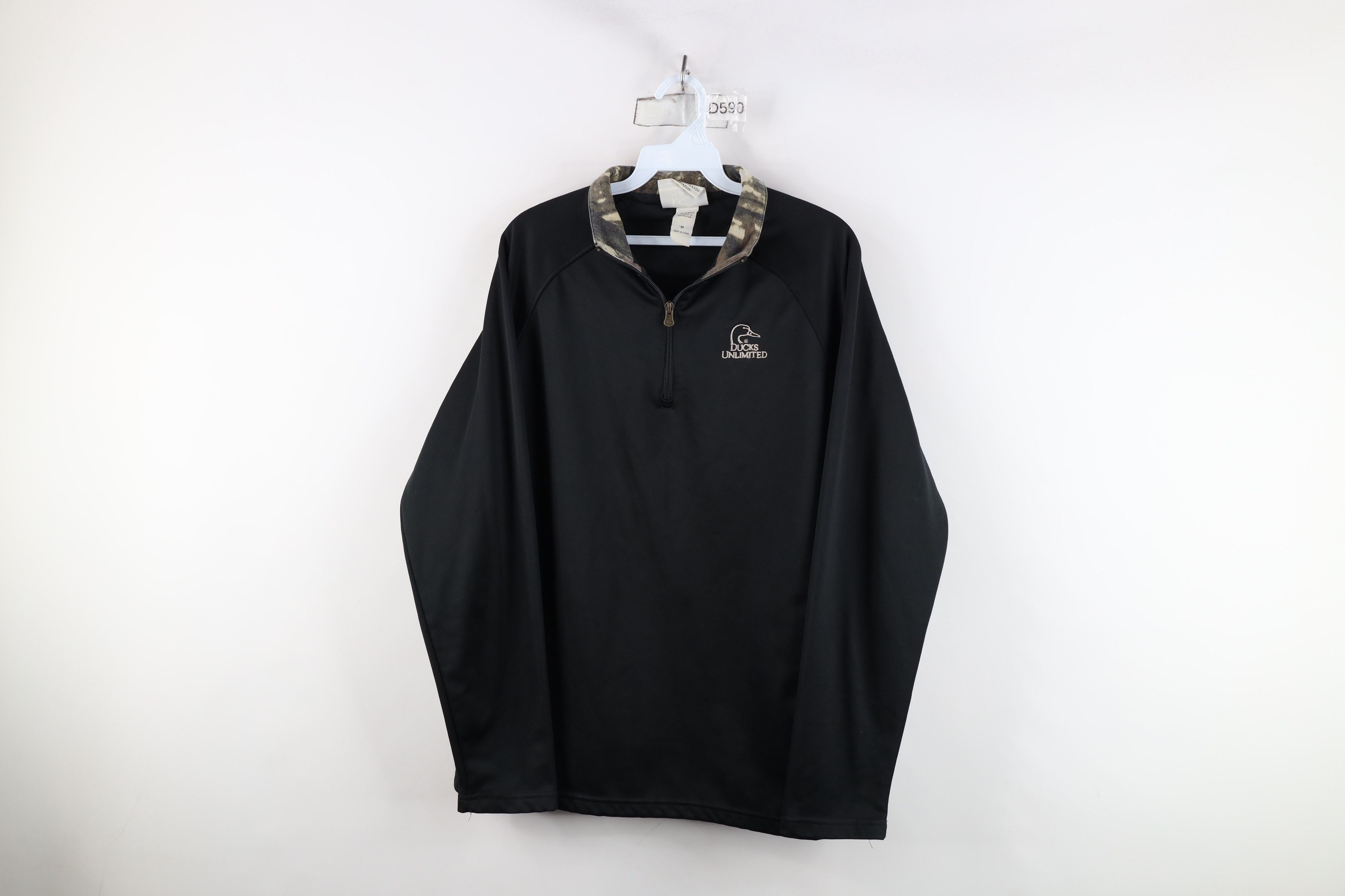 Vintage Vintage Ducks Unlimited Lined Half Zip Pullover Sweater Size US M / EU 48-50 / 2 - 1 Thumbnail