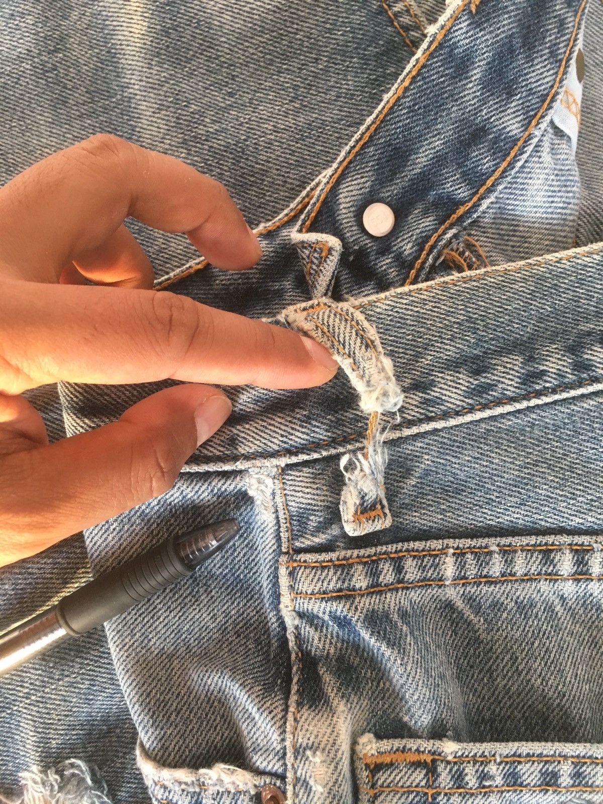 Levi's Vintage Clothing Levis 505 regular fit Size US 30 / EU 46 - 8 Thumbnail
