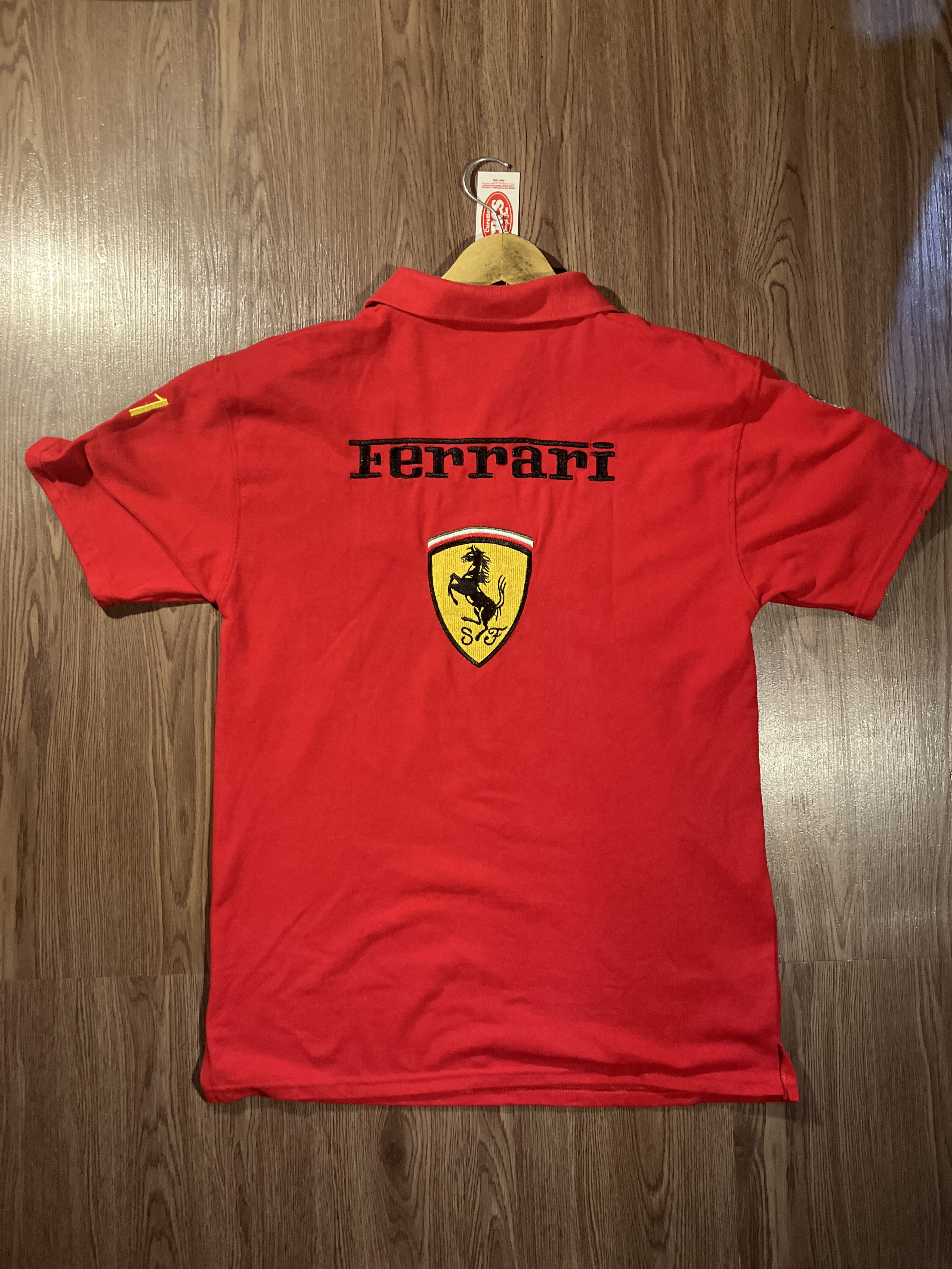 Ferrari × Formula 1 Scuderia Ferrari Team Big Logo Polo Shirt Size US L / EU 52-54 / 3 - 1 Thumbnail