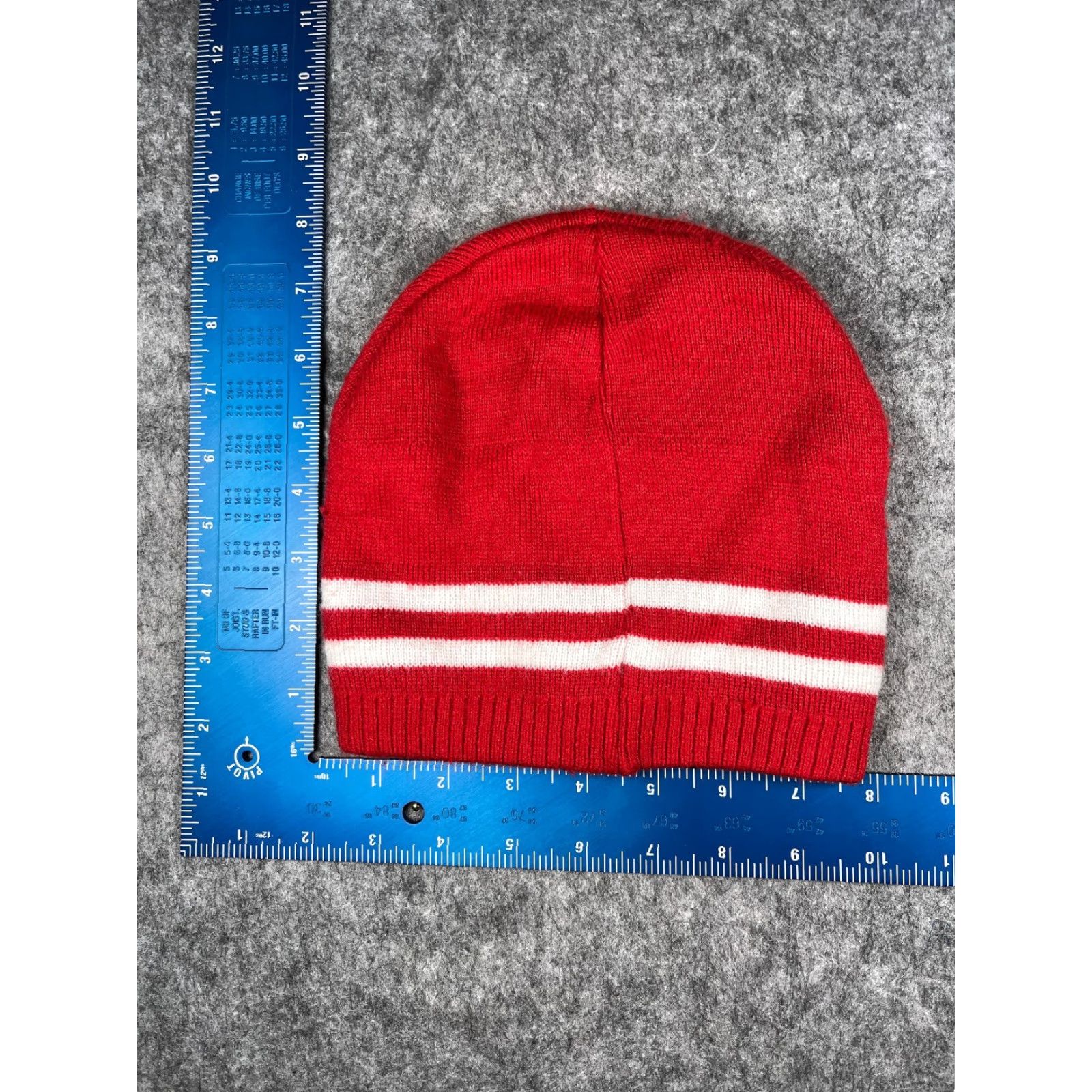Vintage Roxy Beanie Womens One Size Red Striped Knit Acrylic Ski Hat Size ONE SIZE - 3 Thumbnail