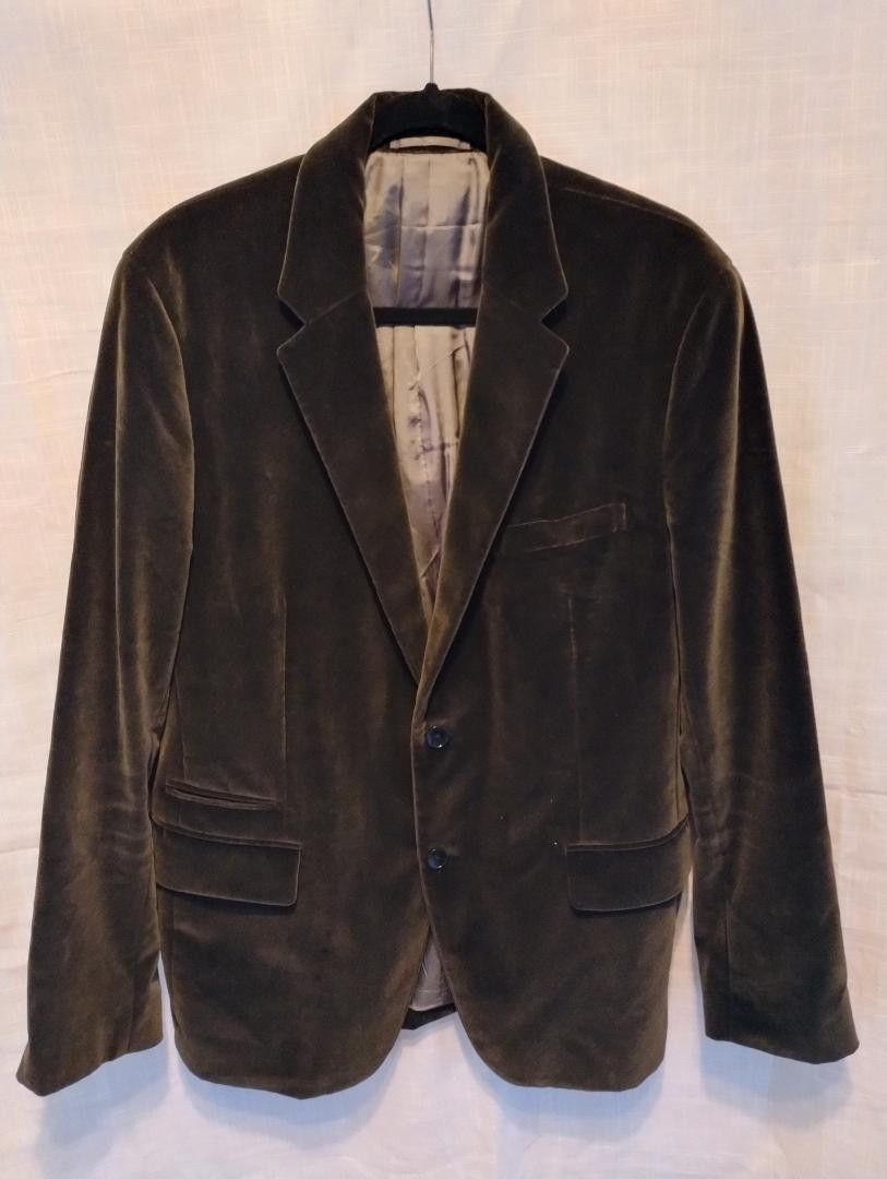 100% Cotton Velour Blazer