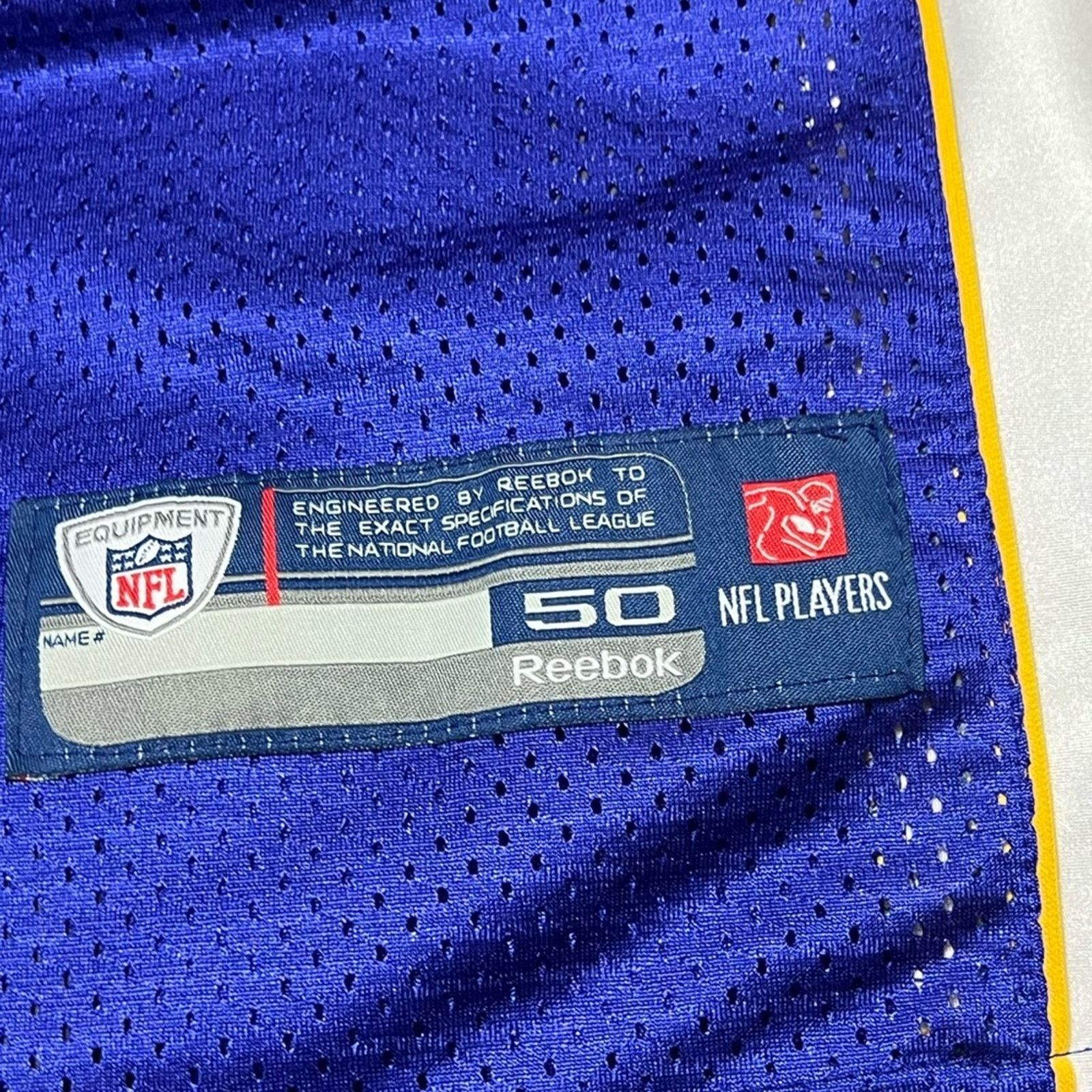 Reebok Vintage Reebok Minnesota Vikings #4 Brett Favre Jersey SZ 50 Size US XL / EU 56 / 4 - 5 Thumbnail