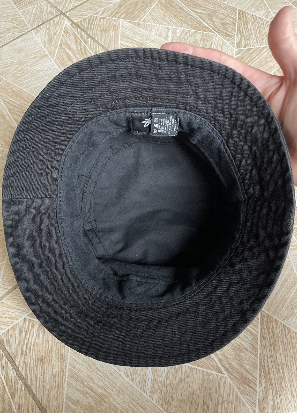 Stussy × Vintage Stussy Big Logo Skateboard Official Brand Y2K Bucket Hat Size ONE SIZE - 5 Thumbnail