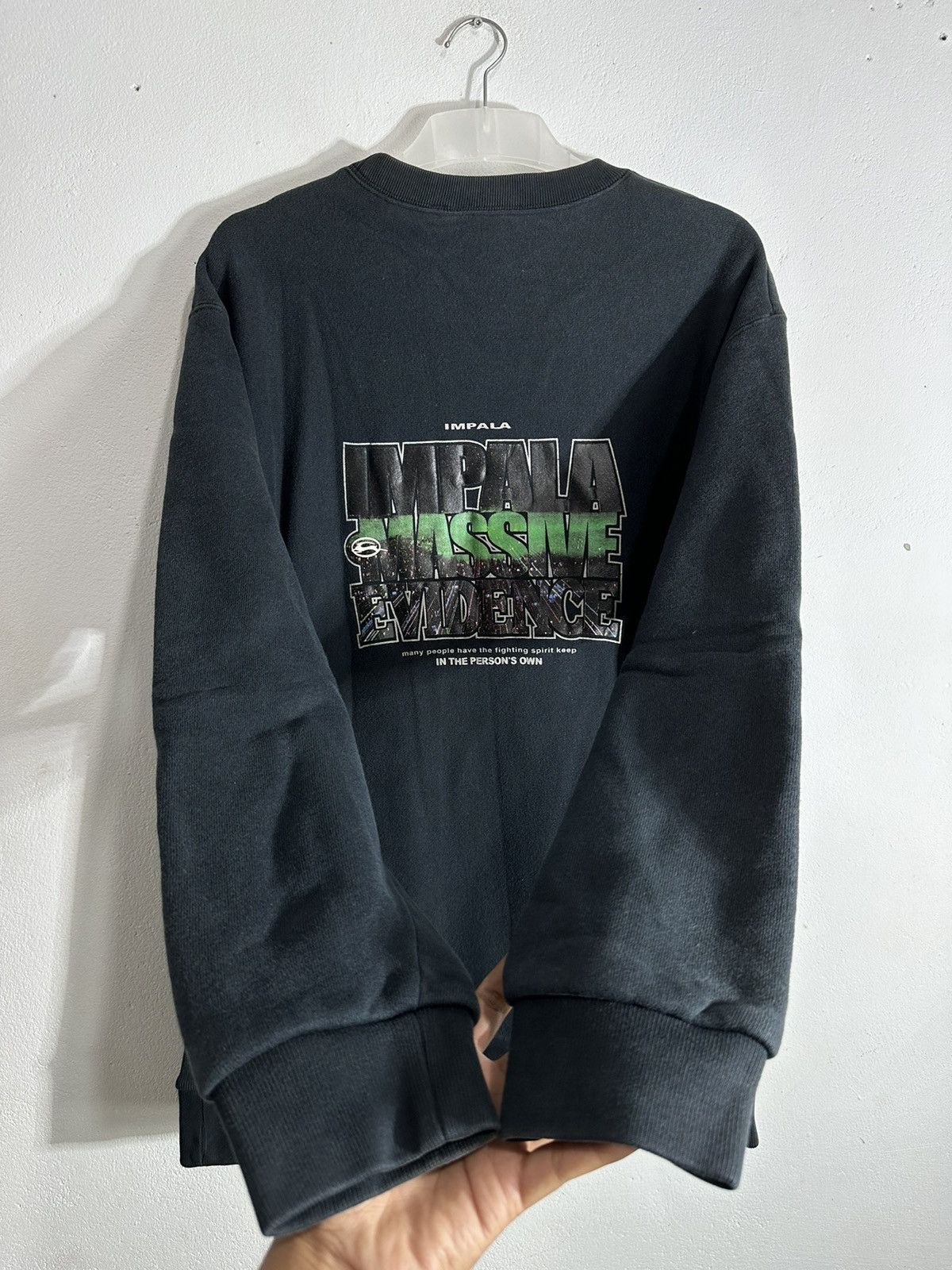 Hysteric Glamour ARCHIVE IMPALA MASSIVE EVIDENCE BLACK FADED SWEATSHIRT TEE Size US L / EU 52-54 / 3 - 7 Thumbnail