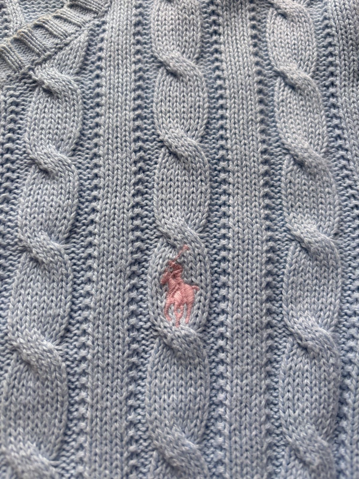 Polo Ralph Lauren Light blue Polo Raulph Lauren knitted sweater Size XXS / US 00 / IT 34 - 3 Thumbnail