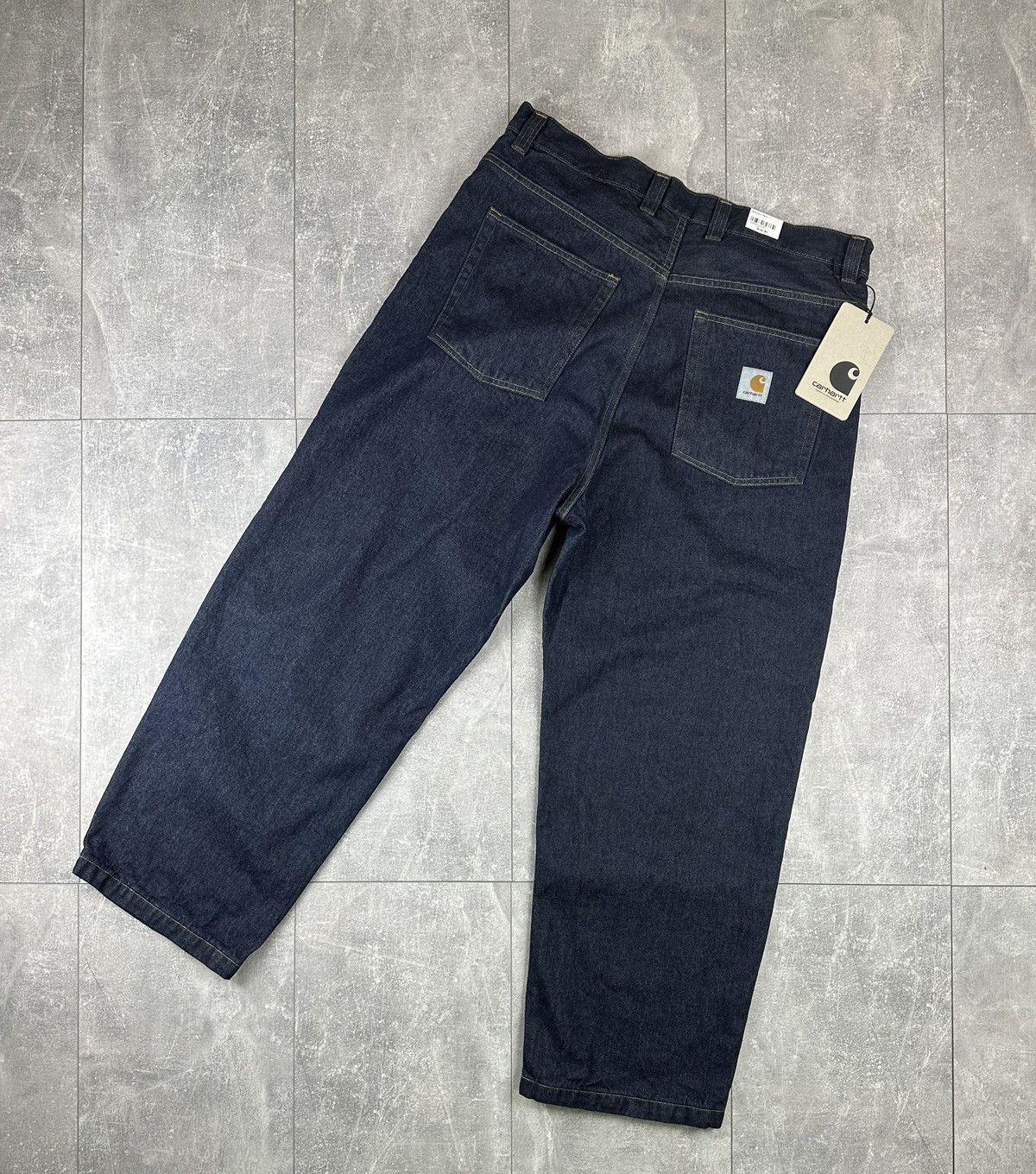 Carhartt Carhartt WIP Brandon Patch Logo Jeans Pants Size US 40 / EU 56 - 1 Thumbnail