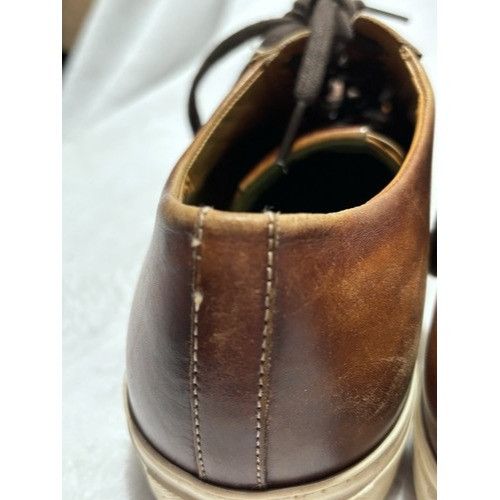 Magnanni Magnanni Men’s Leather Sneaker Shoes Size US 8.5 M Low Top B Size US 8.5 / EU 41-42 - 4 Thumbnail