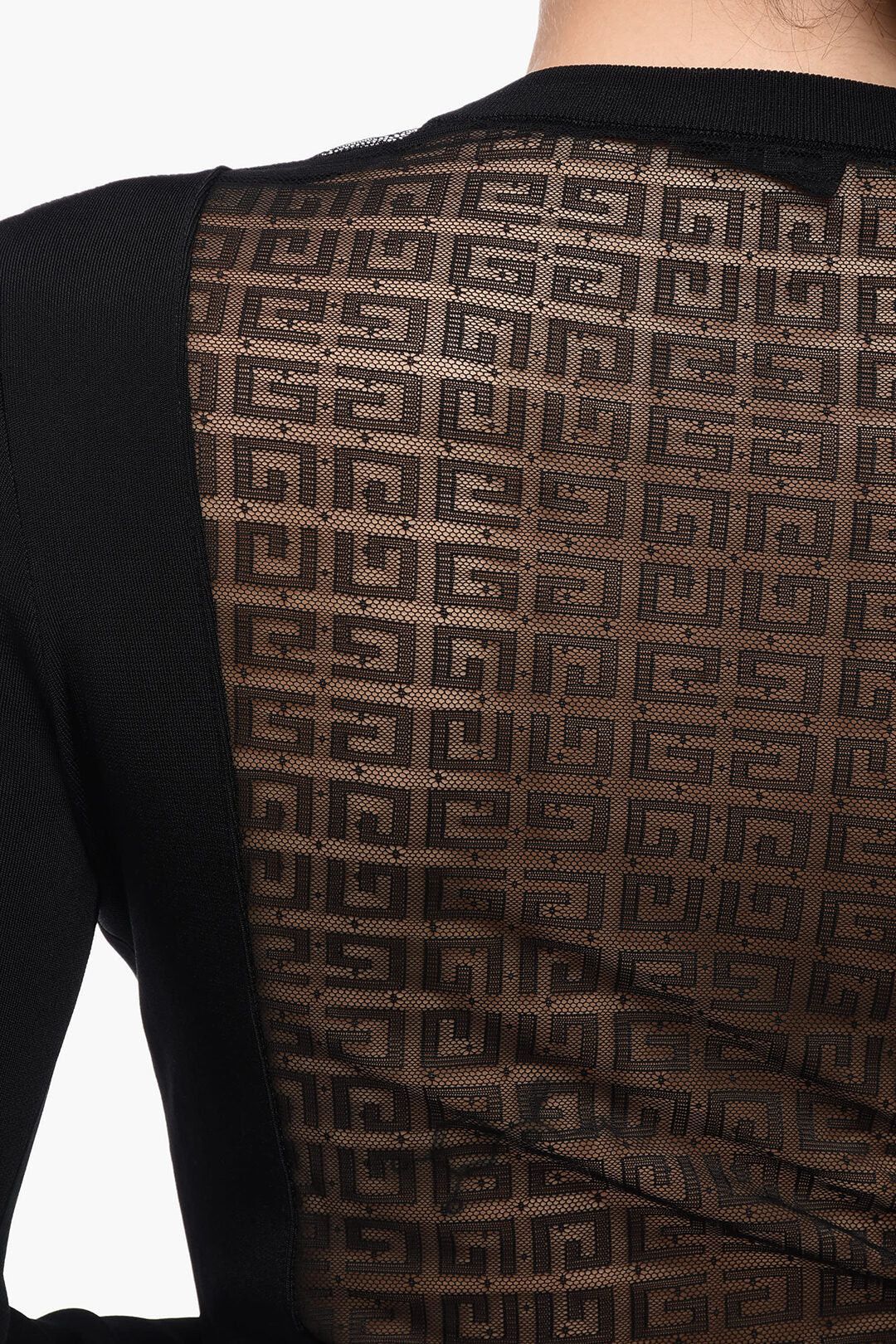 Givenchy og1mm0326 Long-Sleeve T-Shirt in Black Size S / US 4 / IT 40 - 4 Thumbnail