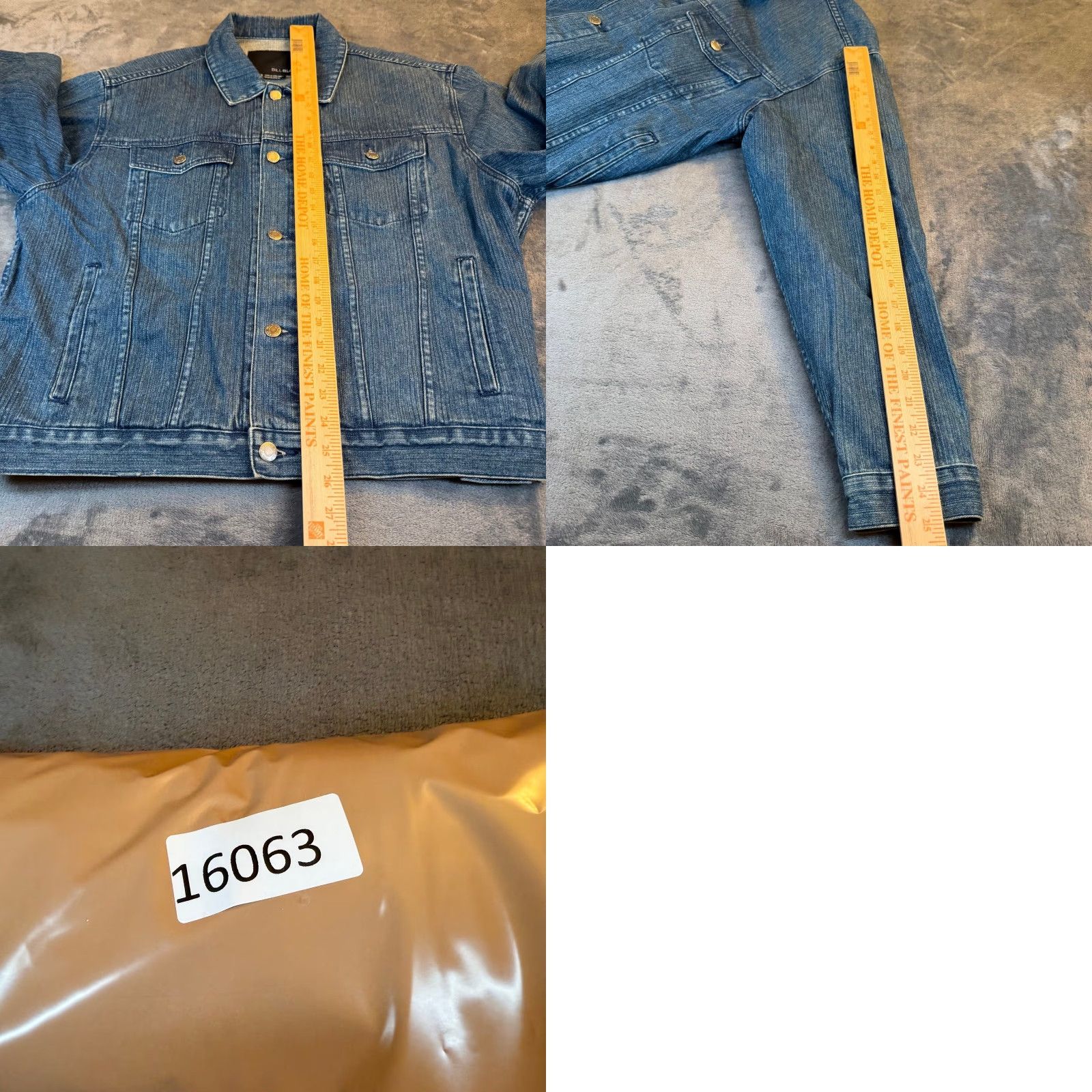 Bill Blass Bill Blass Denim Jacket Vintage Mens Size L Jacket Men Blue Denim Button Front Chest Pockets Solid Classic Motorcycle Casual Modern Everyday Trousers? Size US 33 - 8 Thumbnail