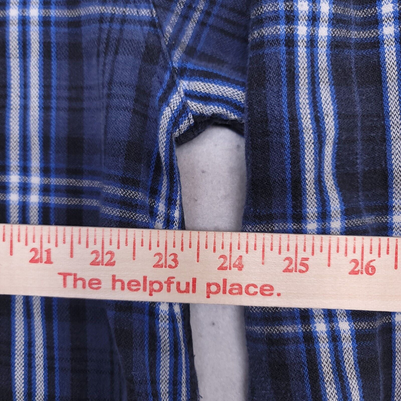 Old Navy Old Navy Tartan Flannel Shirt Mens Size Extra Large XL Blue Size US XL / EU 56 / 4 - 8 Thumbnail