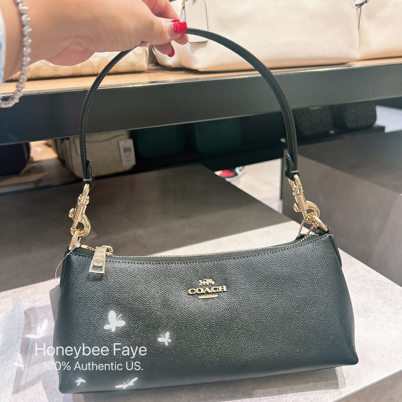 Coach NWT Coach Charlotte Shoulder Bag CX579 Size ONE SIZE - 3 Thumbnail