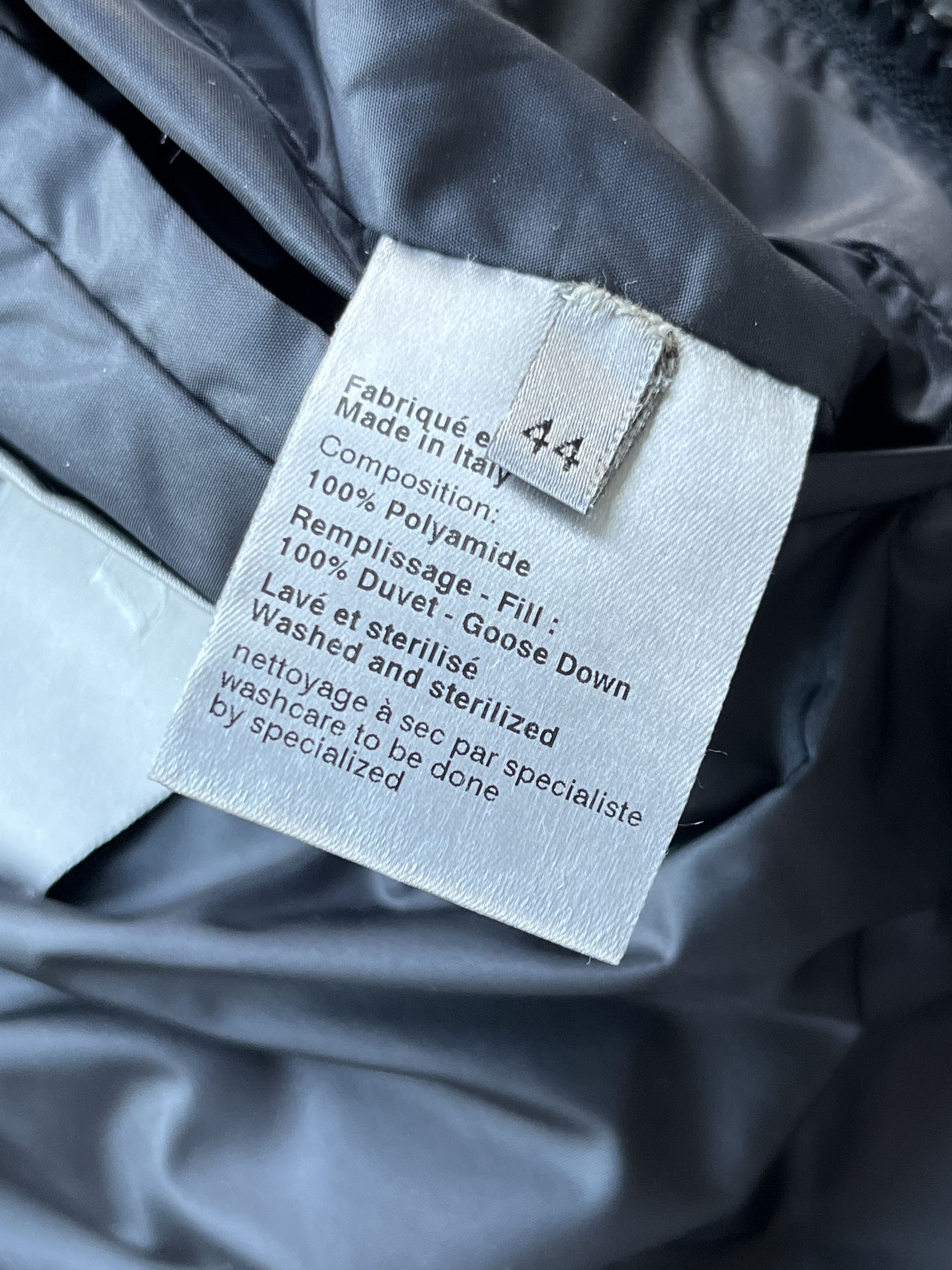 Dior Dior Homme by Hedi Slimane Goose Down Zip Stand Collar Vest Size US S / EU 44-46 / 1 - 18 Thumbnail