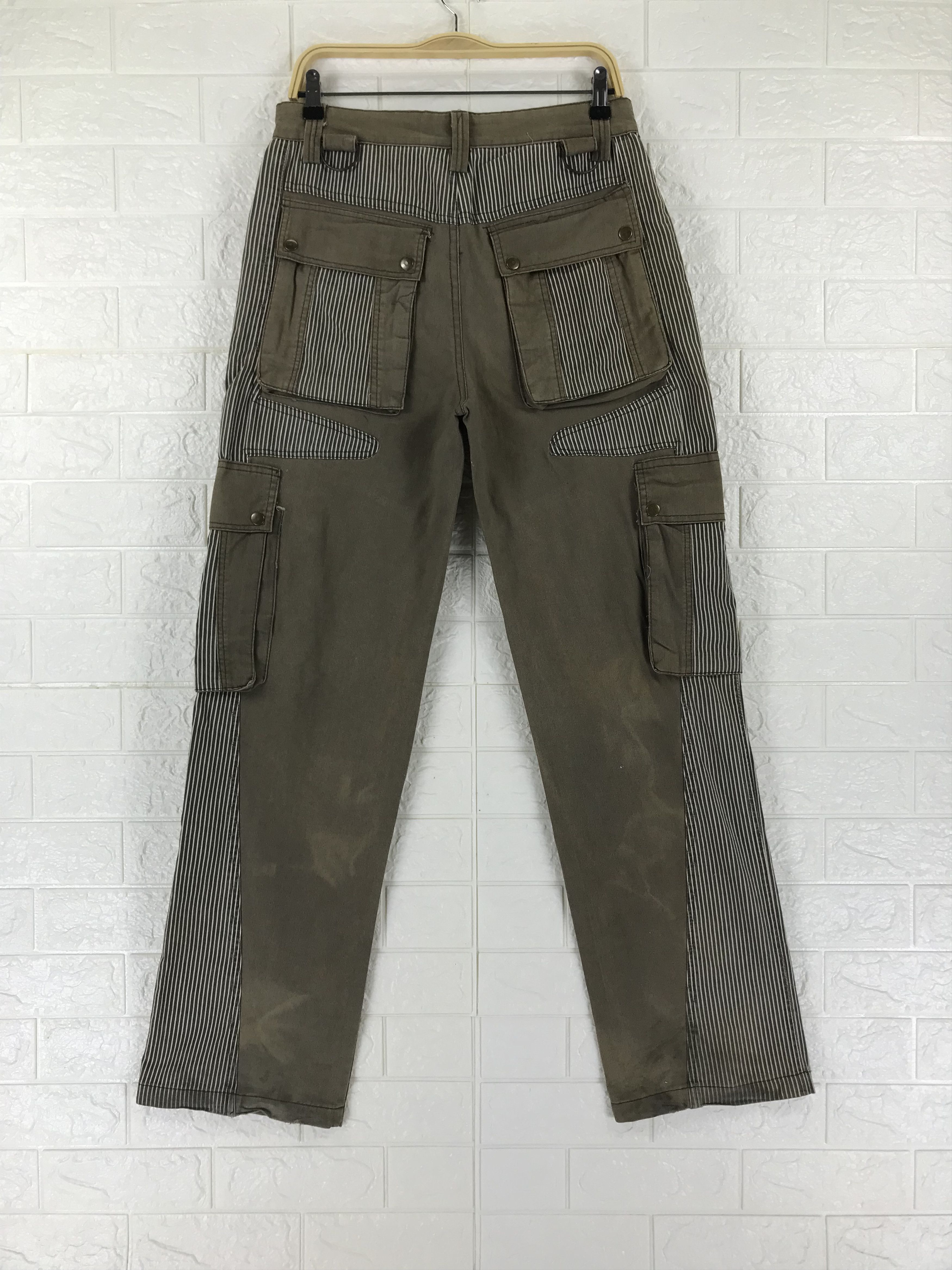 Japanese Brand Vintage Japanese Hybrid Seditionaries Cargo Pants Size US 31 - 5 Thumbnail