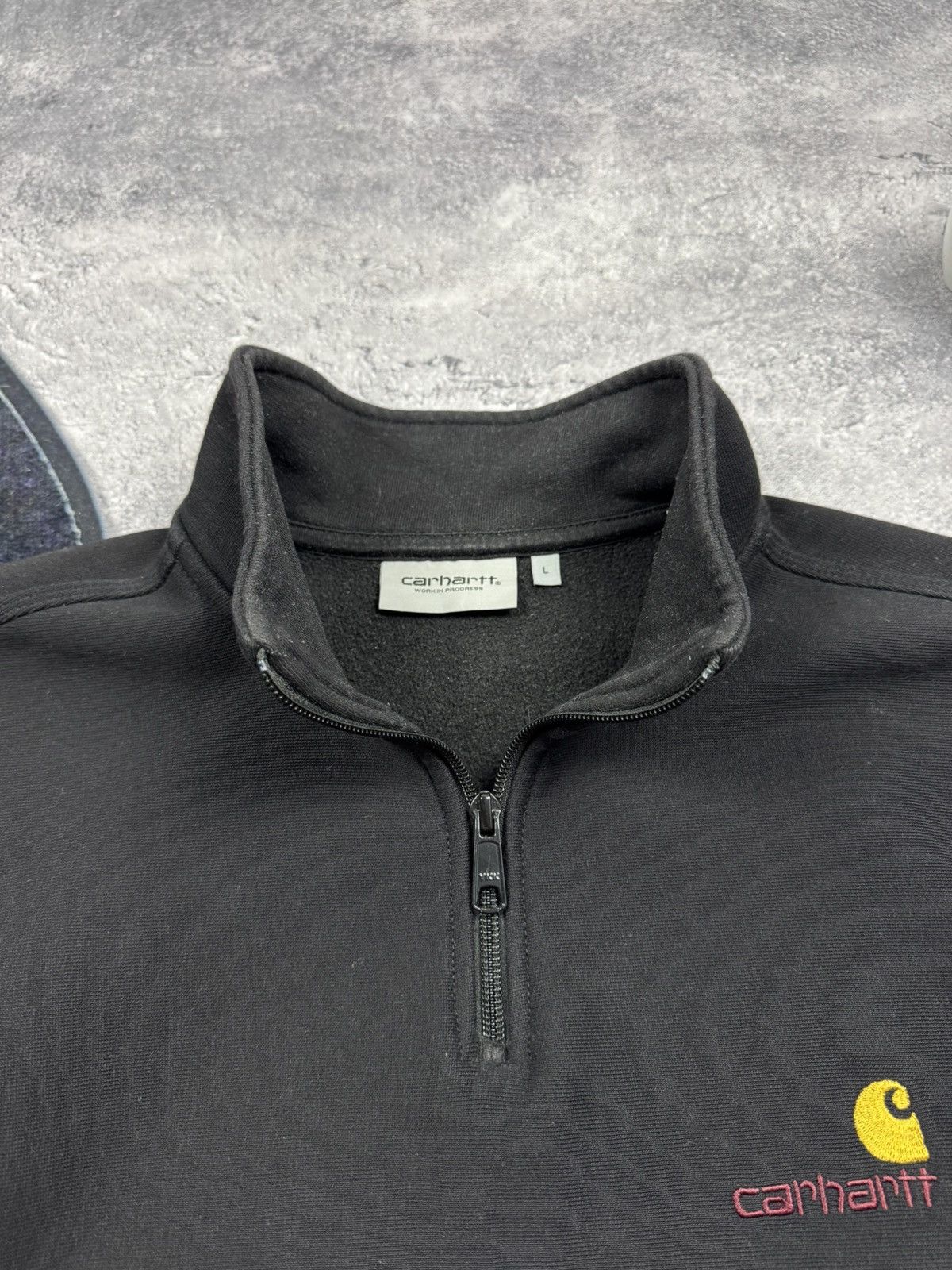 Carhartt Rare Vintage 1/3 Zip Sweatshirt Carhartt Small Logo Y2K Size US L / EU 52-54 / 3 - 6 Thumbnail
