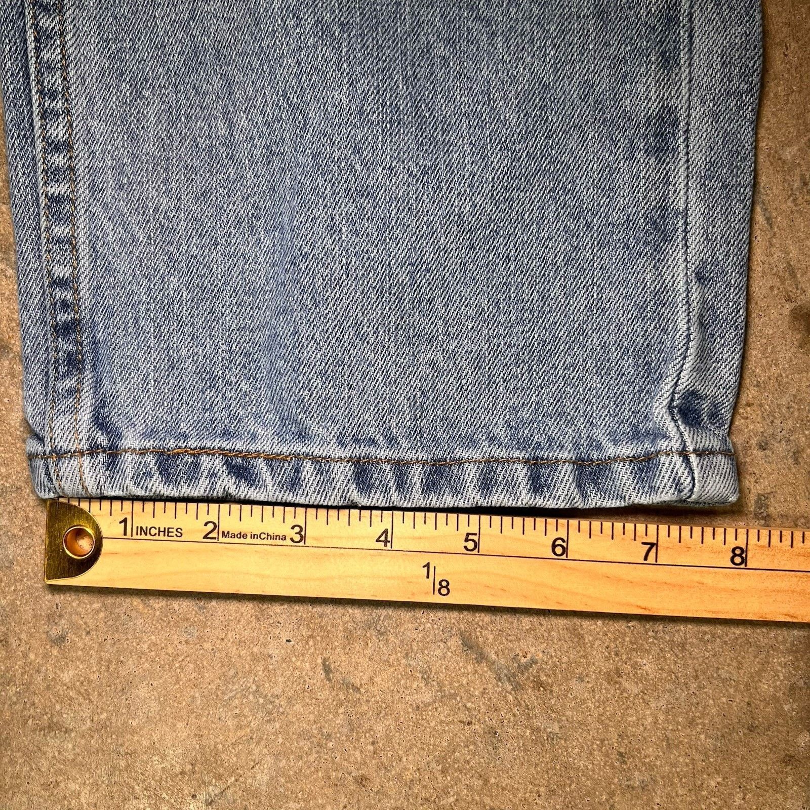 St. Johns Bay Levi Strauss Signature Relaxed Fit Men's Jeans 34x34 Size US 34 / EU 50 - 6 Thumbnail