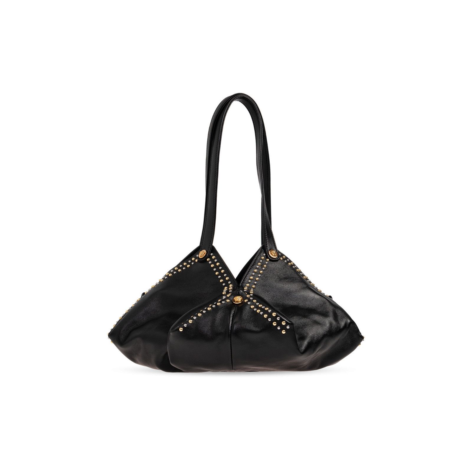 Versace VERSACE Protea Black Leather Shoulder Bag New & Authentic Size ONE SIZE - 5 Thumbnail