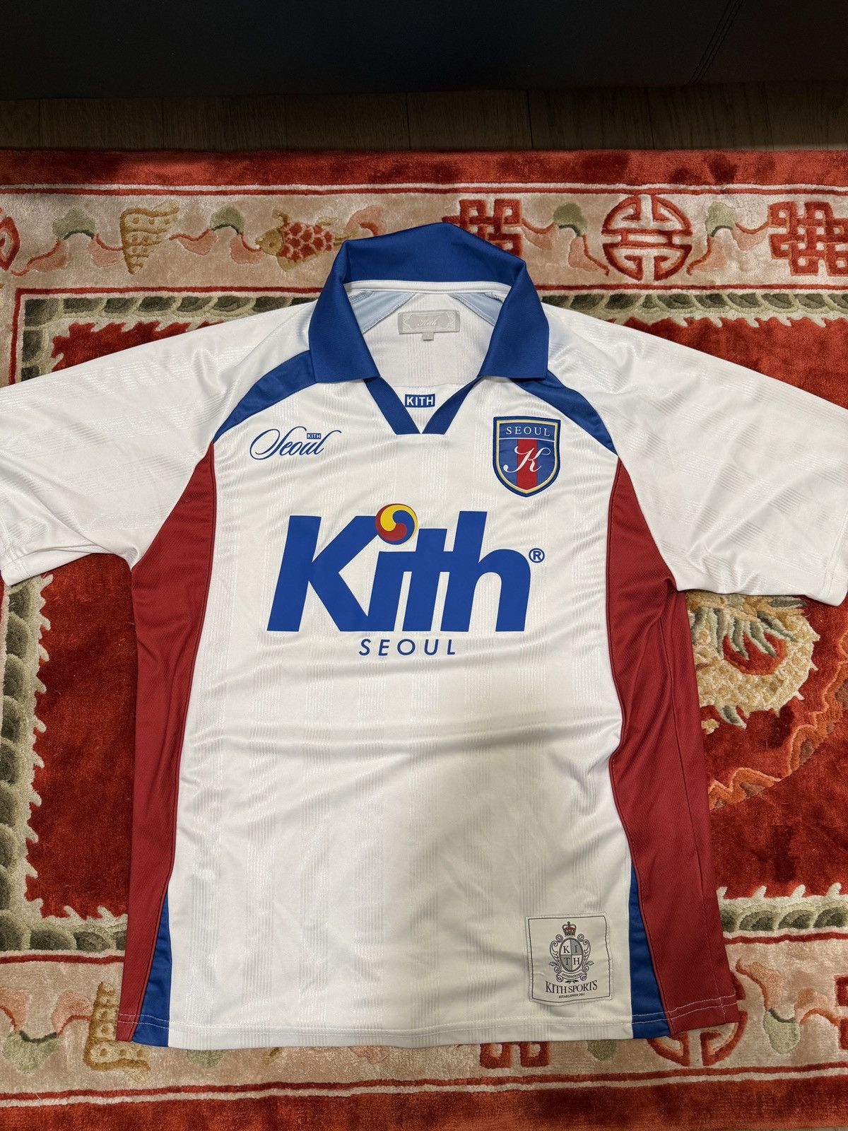 Kith × Streetwear × Vintage Kith Seoul South Korea Soccer Jersey