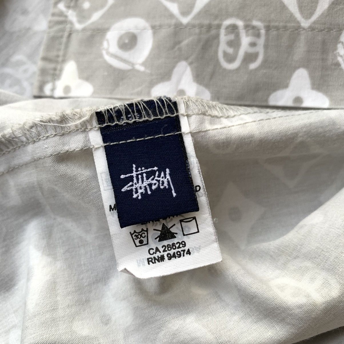 Stussy × Vintage 💥Rare💥 90’s Stussy LV monogram Shirt Size US M / EU 48-50 / 2 - 9 Thumbnail