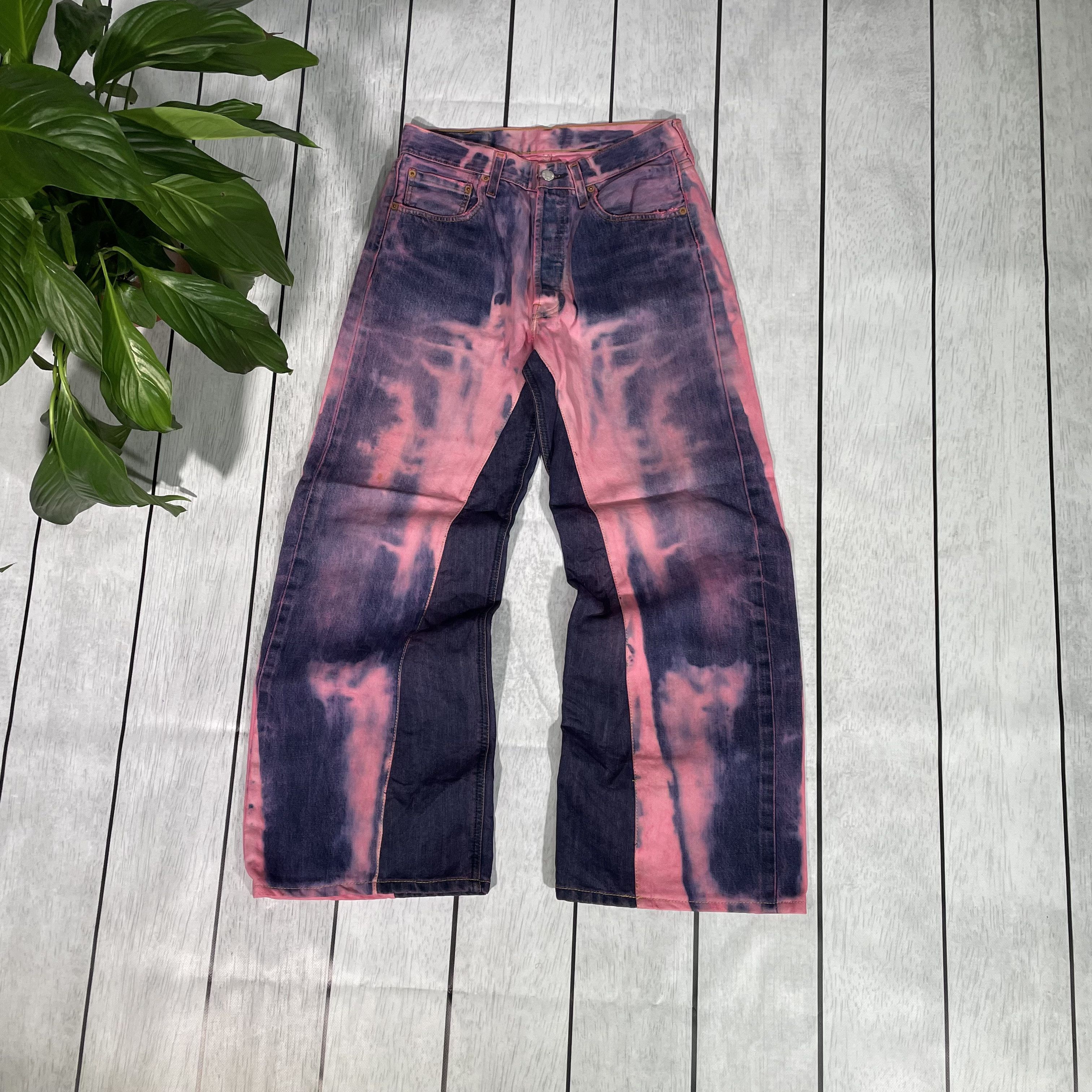 Levi's Custom Levi's baggy Jeans japanese style Y2K Alt 1of1 Size US 31 - 1 Thumbnail