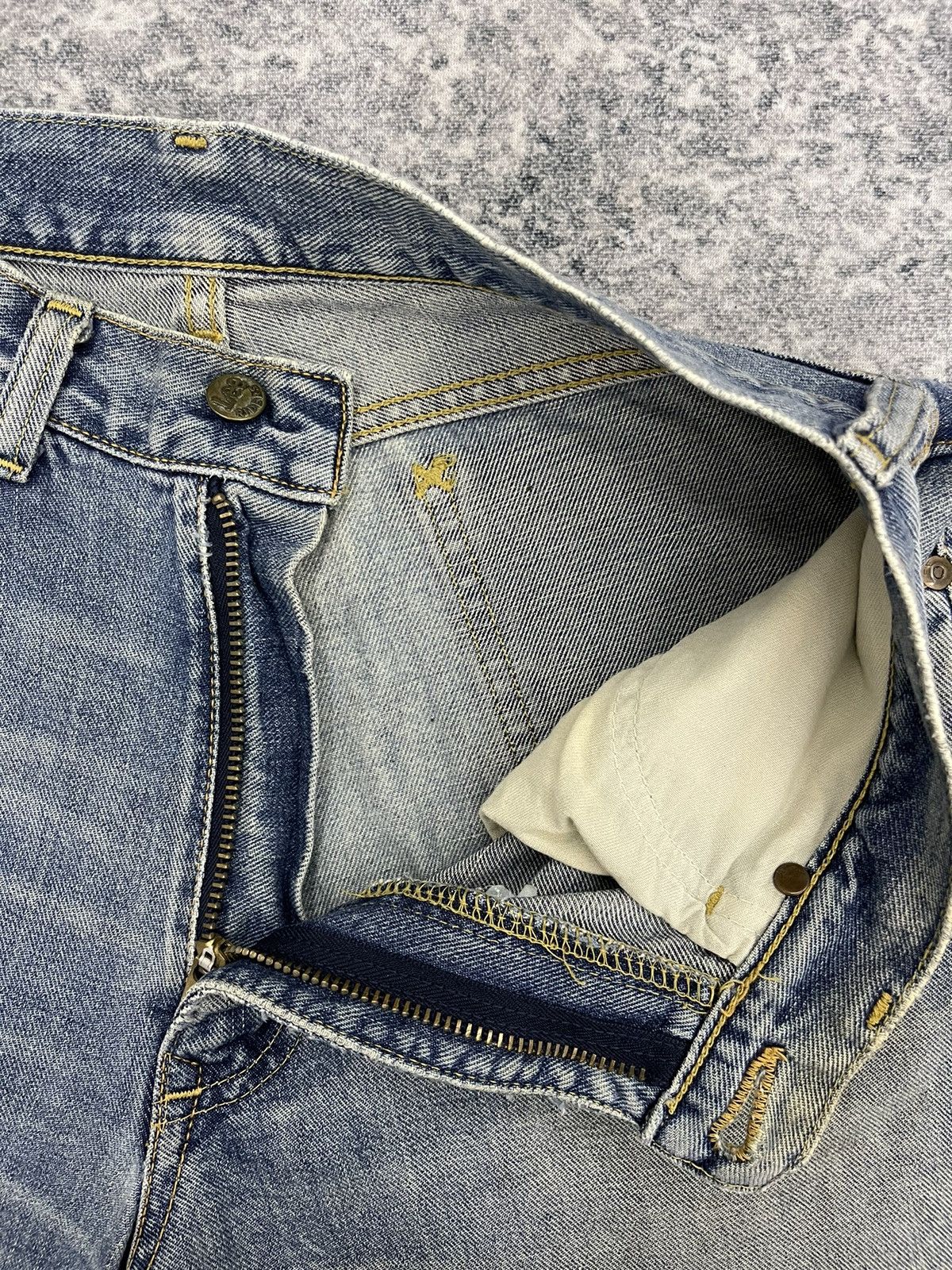 Lee Vintage Lee Riders Selvedge Distressed Denim Size US 30 / EU 46 - 7 Thumbnail