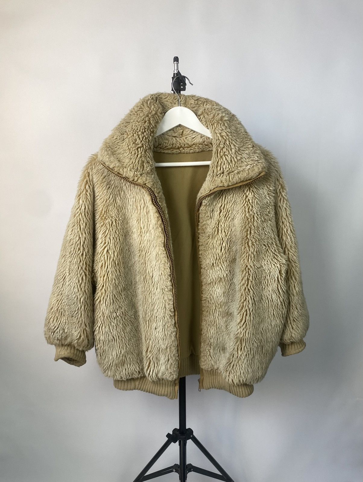 Designer × Hysteric Glamour × Japanese Brand Vintage 90 Japanese Brand Mohair Fur Jacket RIRI Y2K Opium Size US S / EU 44-46 / 1 - 2 Thumbnail
