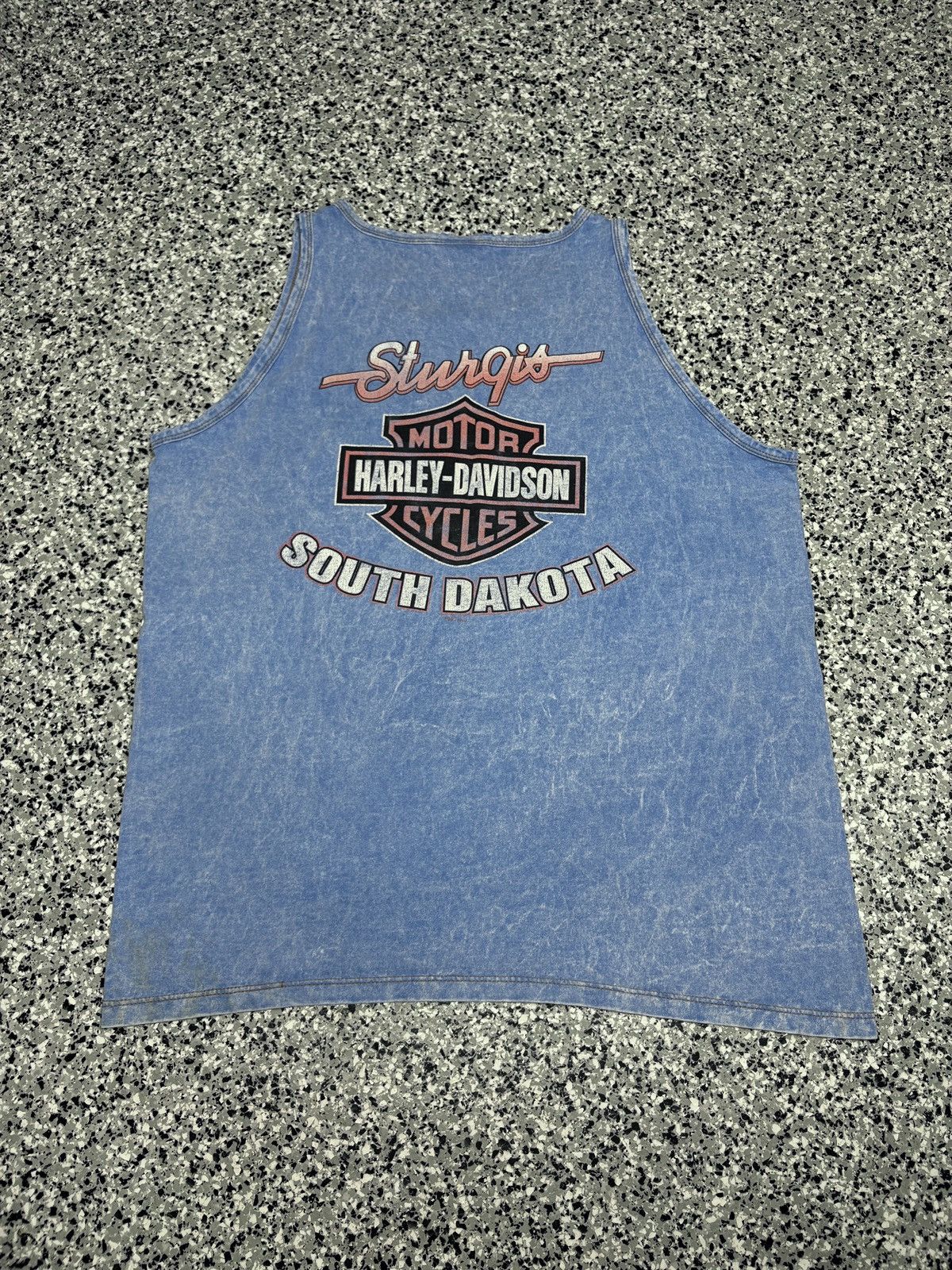 Harley Davidson Vintage 2001 Harley Davidson STURGIS Tank Top Size M 0783 Size US XL / EU 56 / 4 - 2 Thumbnail