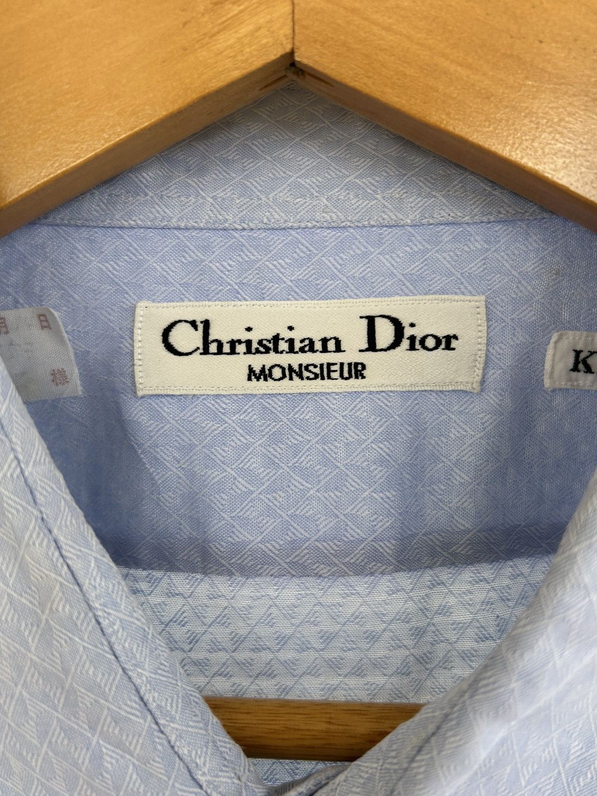 Christian Dior Monsieur Christian Dior Double Pocket Vintage Button Up Shirt Blue Size US L / EU 52-54 / 3 - 4 Thumbnail
