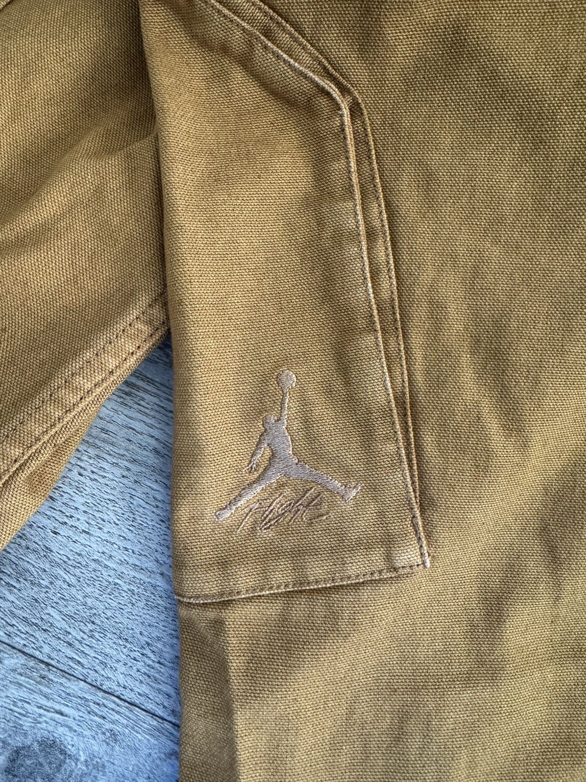 Jordan Brand Jordan Essentials Canvas Work Pants - Brown Size US 32 / EU 48 - 3 Thumbnail