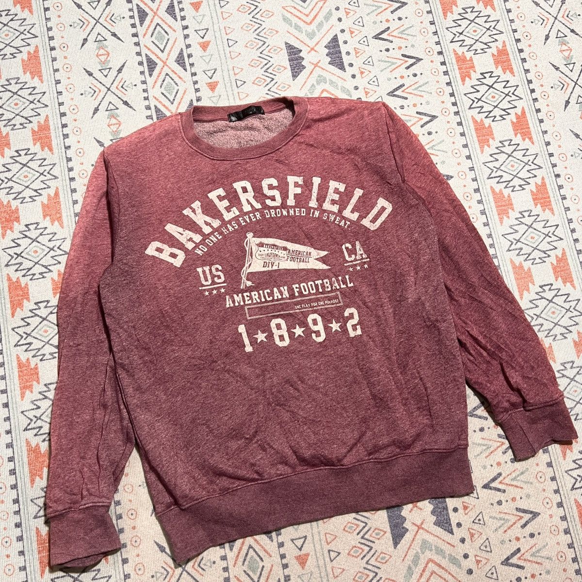 Other American Football College Thrashed Sweatshirt Size US L / EU 52-54 / 3 - 2 Thumbnail