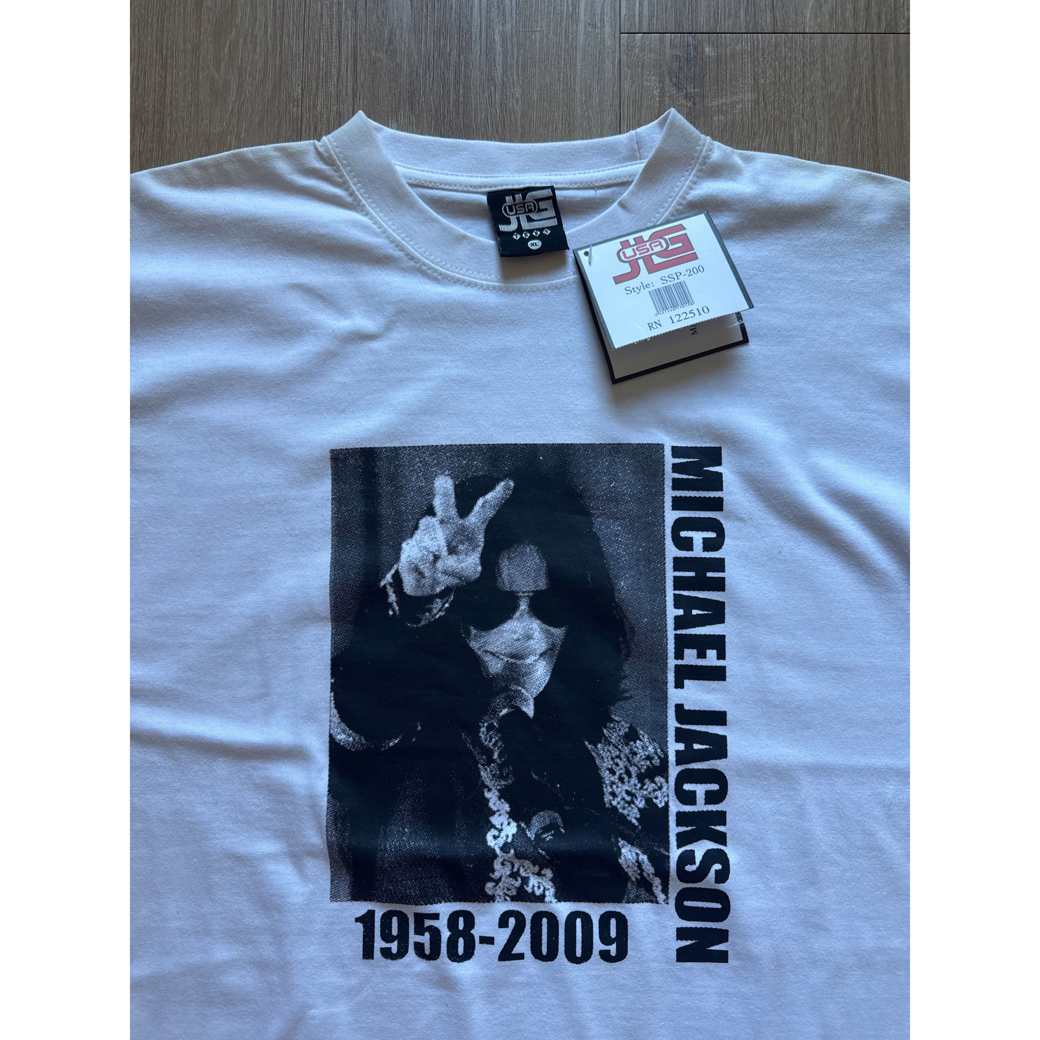 Other Y2K Michael Jackson RIP Rap Band Tee Size US XL / EU 56 / 4 - 2 Thumbnail