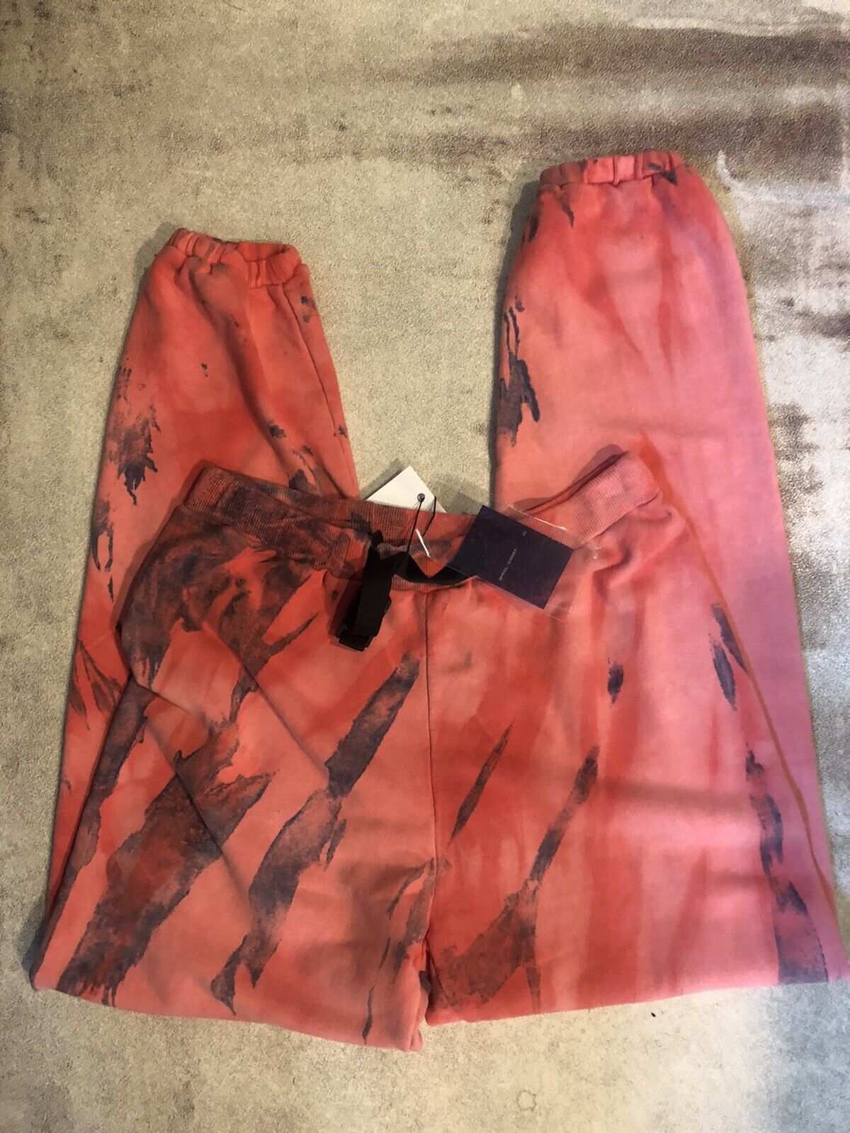 John Elliott John Elliott Belted Spin Art Sweatpants Size 30" / US 8 / IT 44 - 6 Thumbnail