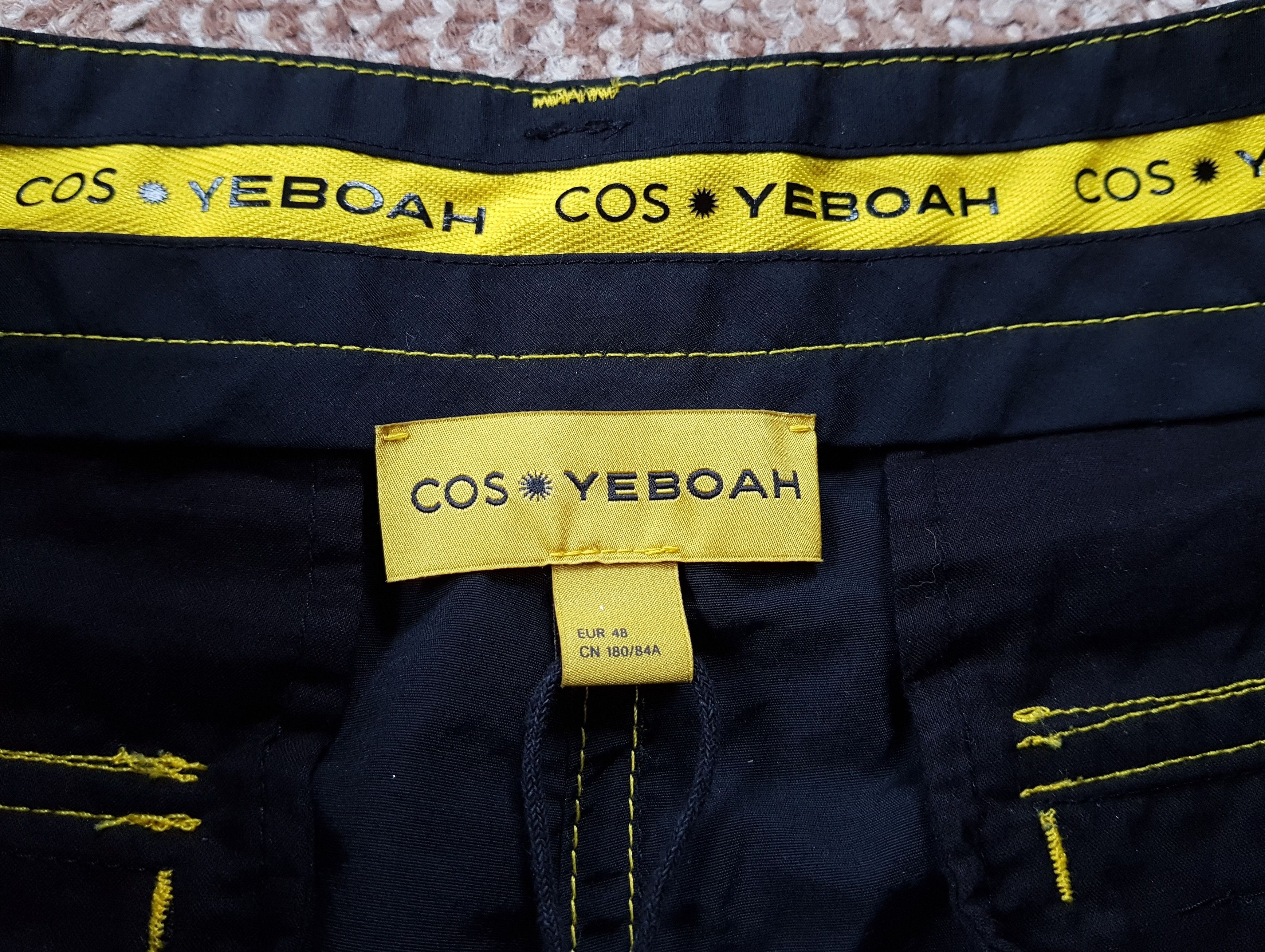 Cos COS x YEBOAH Contrast Stitch Cargo Pants Relaxed Straight Size US 32 / EU 48 - 9 Thumbnail