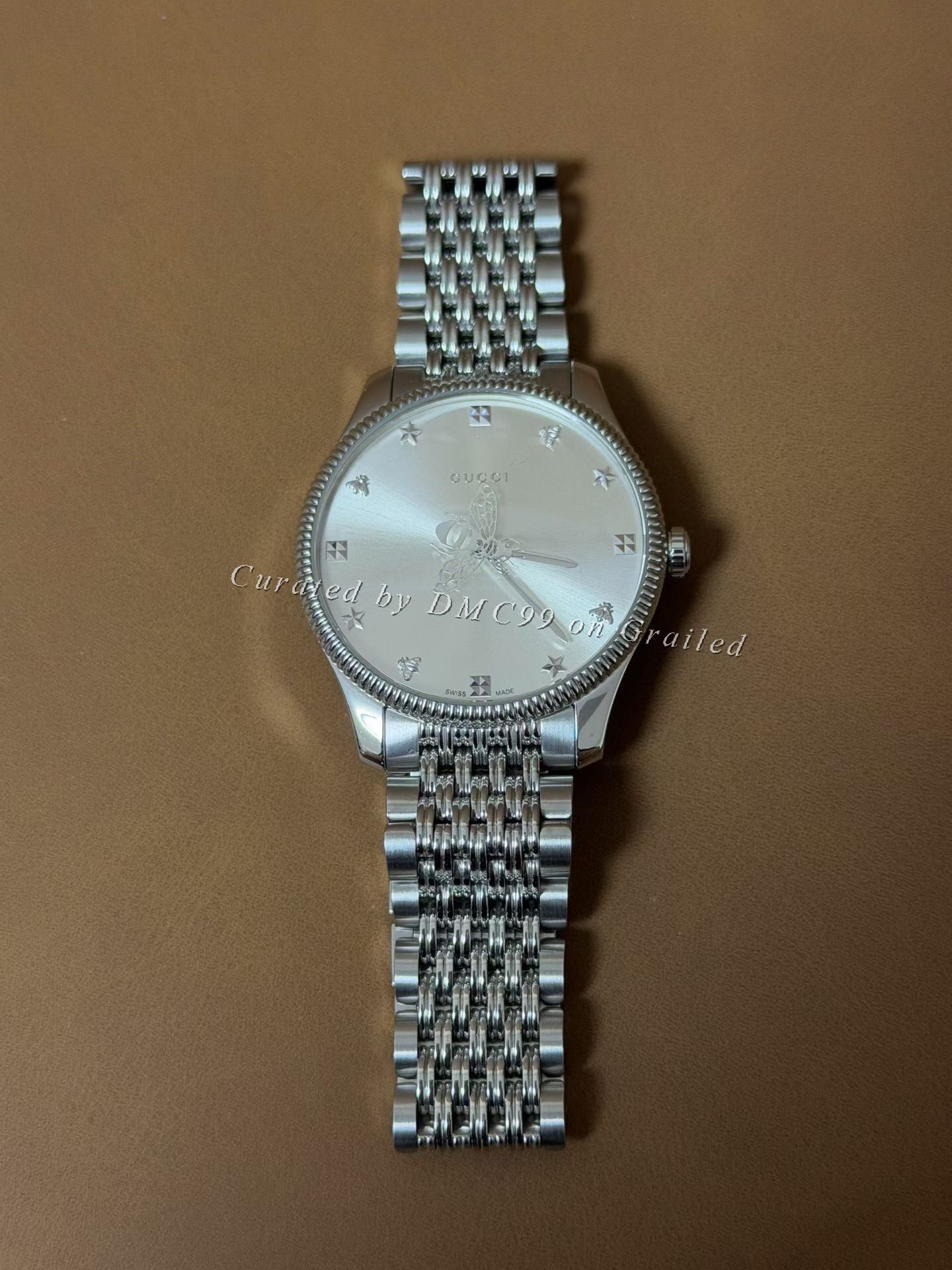 Gucci Gucci Stainless Steel Bee Watch Size ONE SIZE - 1 Thumbnail