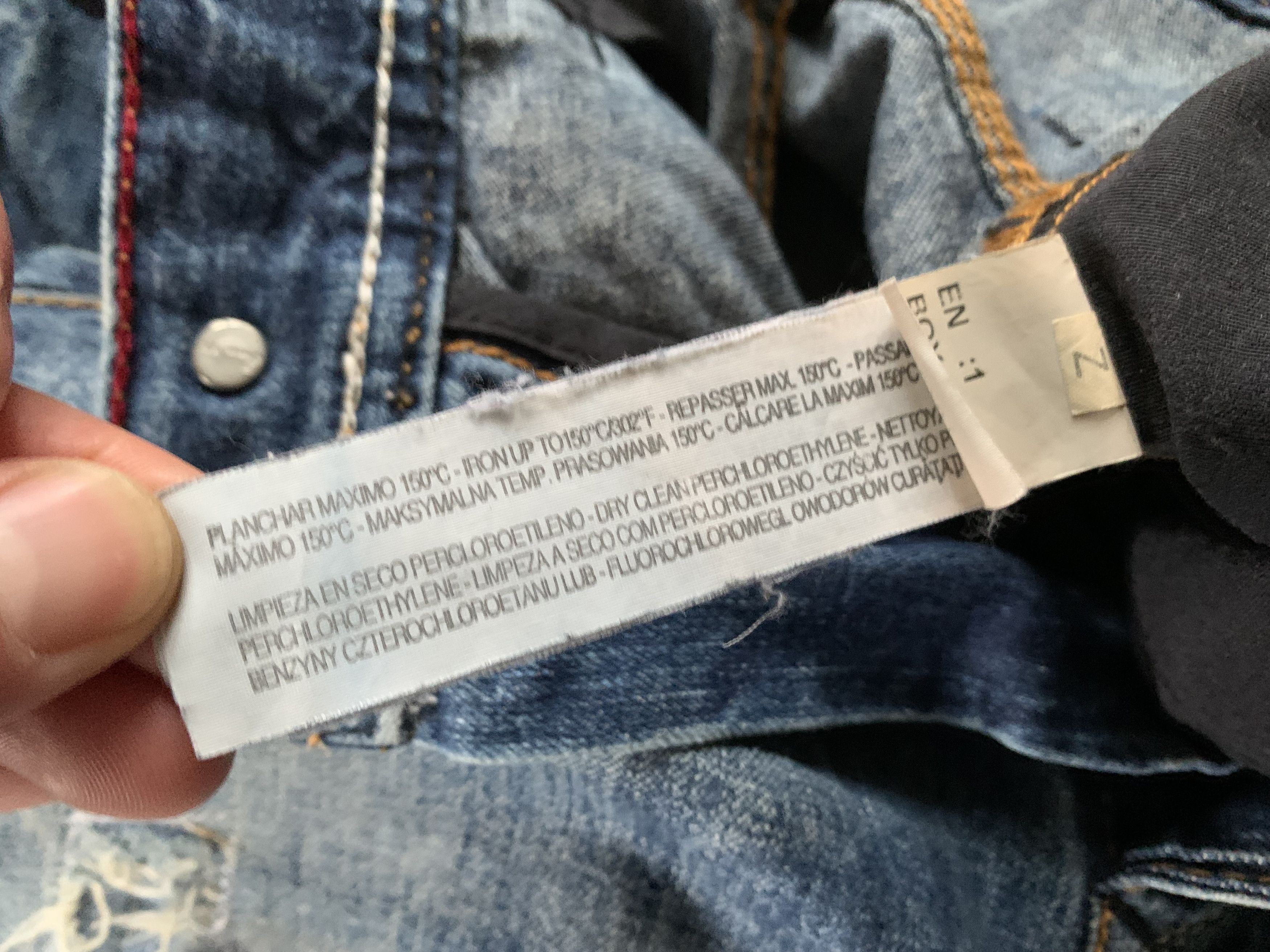 Zara Zara Man Light Blue Distressed Jeans Size US 30 / EU 46 - 12 Thumbnail