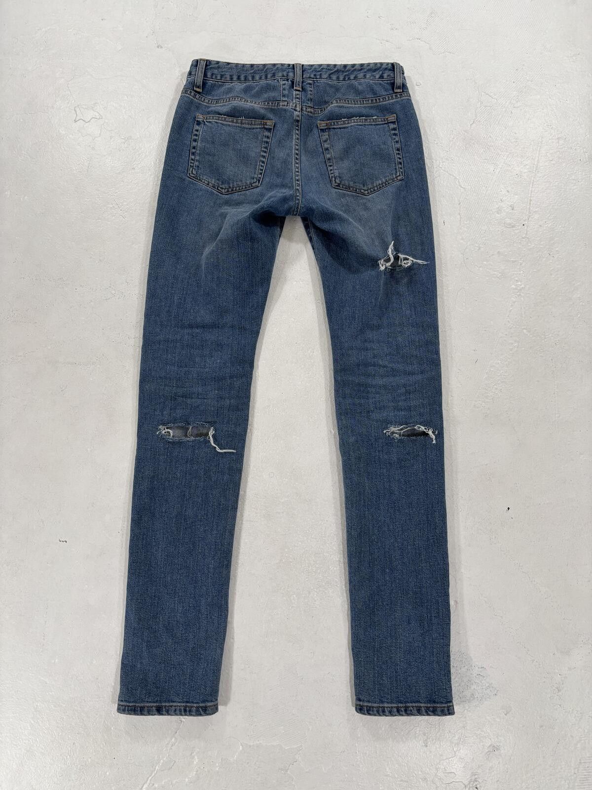 Saint Laurent Paris Saint Laurent 2014 D07 Crash Denim Size US 28 / EU 44 - 2 Thumbnail