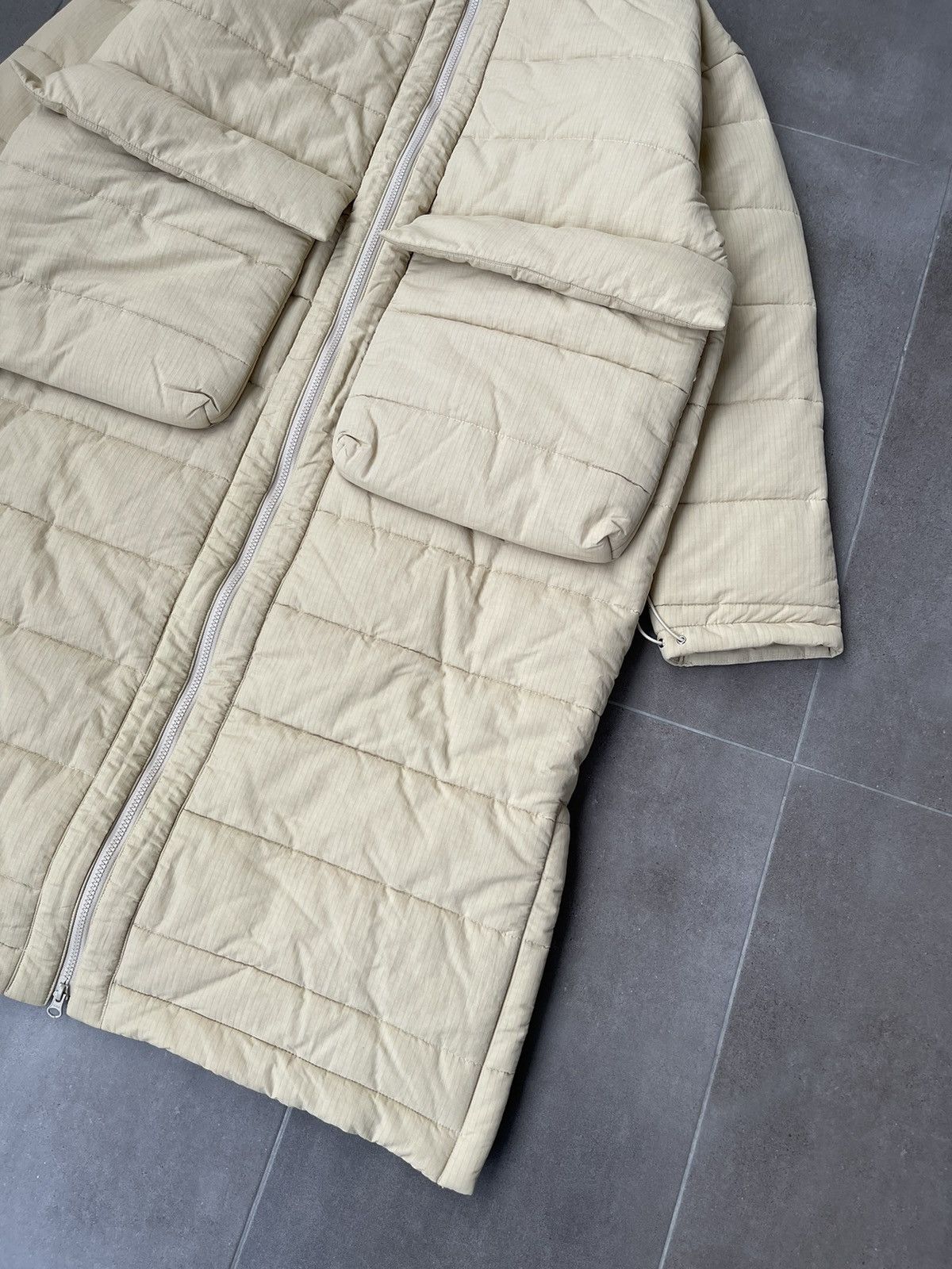 Henrik Vibskov !DS! AW22 Henrik Vibskov Apollo Almond Long Puffer Coat Size M / US 6-8 / IT 42-44 - 11 Thumbnail