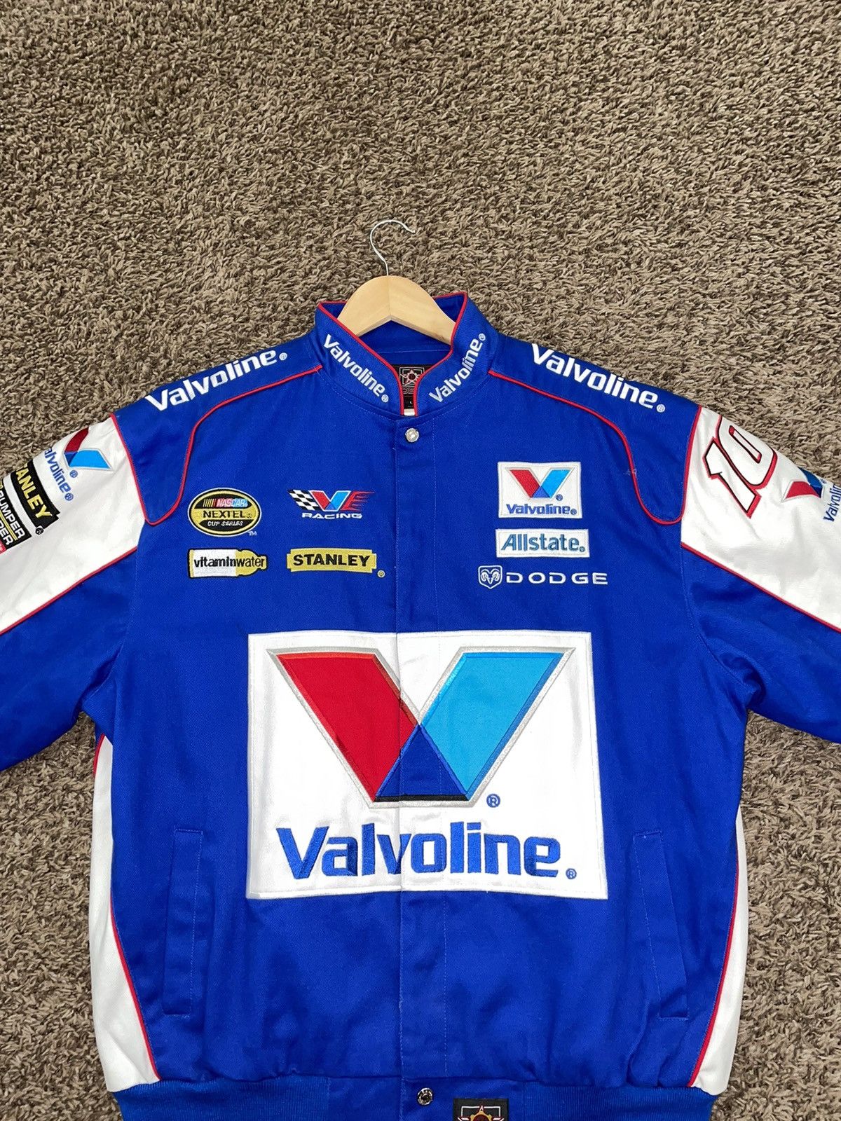 NASCAR NASCAR Valvoline Bomber Jacket JH Design NWT Size US L / EU 52-54 / 3 - 3 Thumbnail