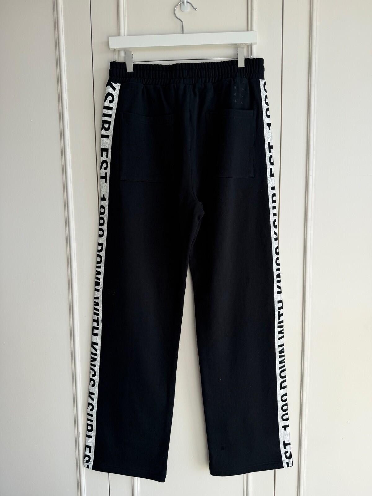 Ksubi new Ksubi mens kings SYNTHESIS trak pant medium BLACK FADE Size US 32 / EU 48 - 5 Thumbnail