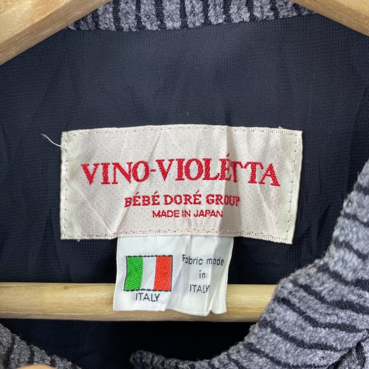 Vintage Vtg 90’ VINO VIOLETTA ITALY Bebe Dore Group Blouse Sweater Size S / US 4 / IT 40 - 4 Thumbnail