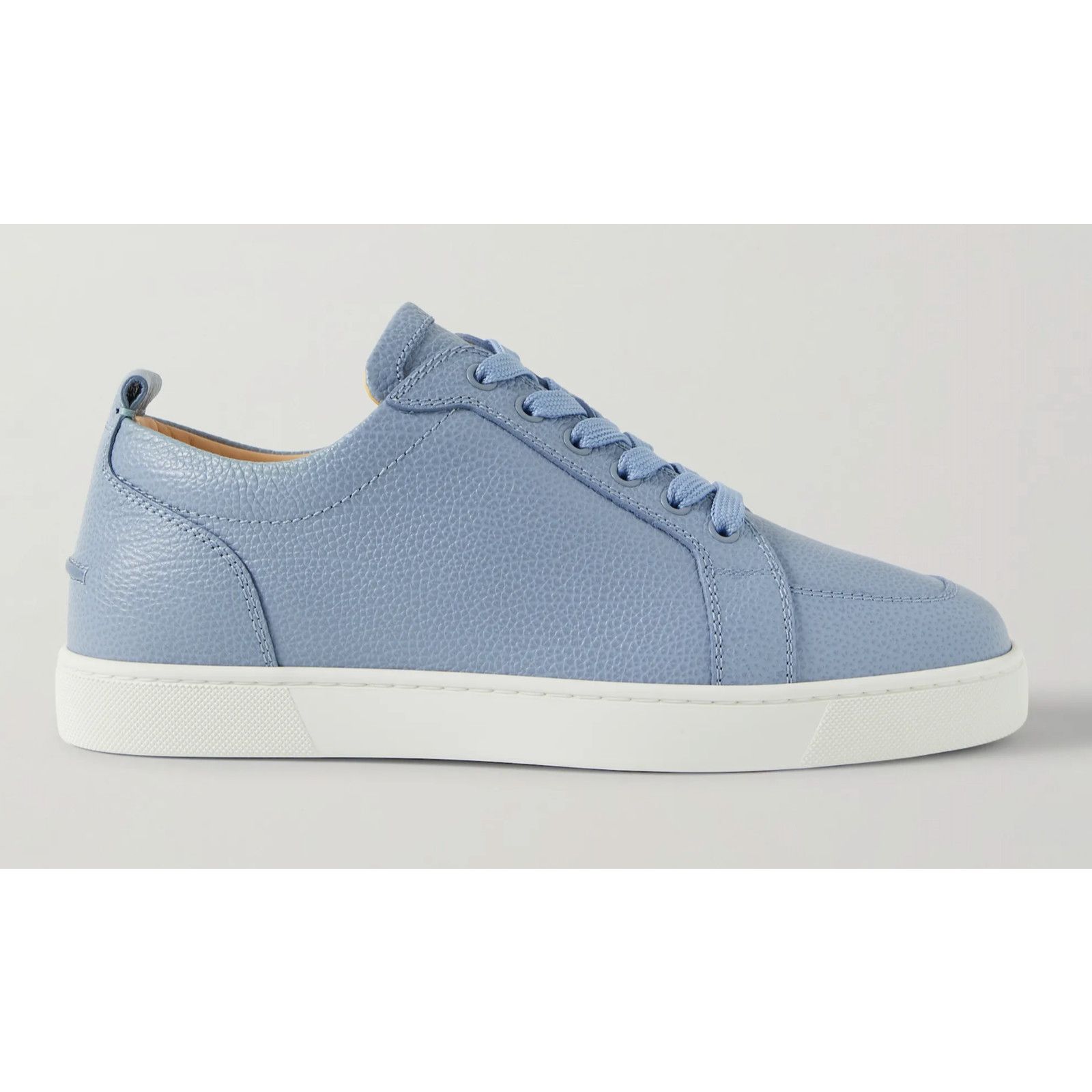 Christian Louboutin Christian Louboutin Rantulow Flat Blue Zinc Leather Low Size US 10.5 / EU 43-44 - 1 Thumbnail