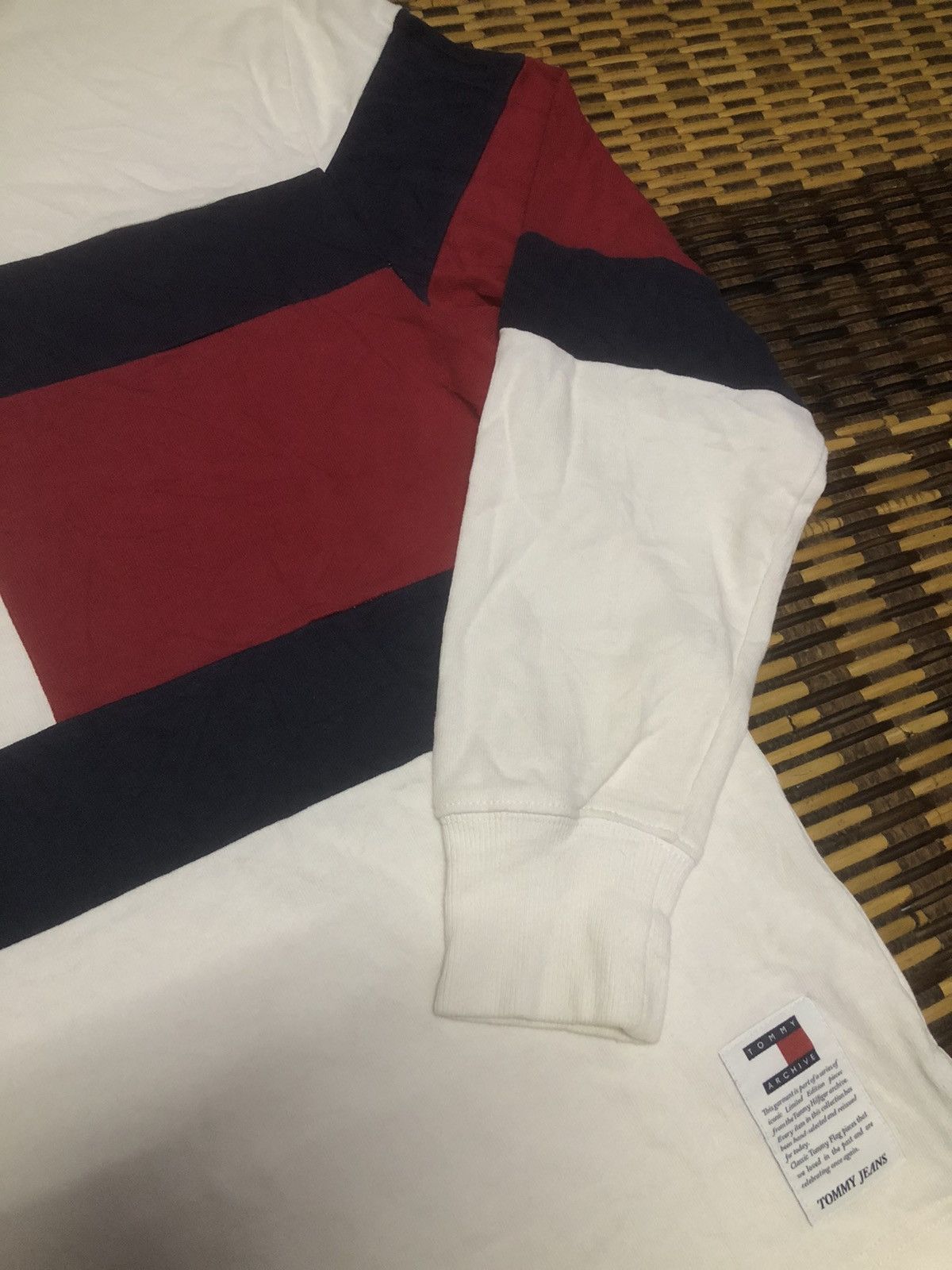 Tommy Hilfiger Tommy Jeans Tommy Hilfiger Big Logo Long Sleeve Polo Shirt Size US XS / EU 42 / 0 - 16 Thumbnail