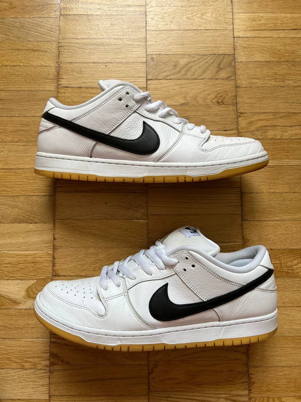 Nike Dunk Low SB White Gum + Box